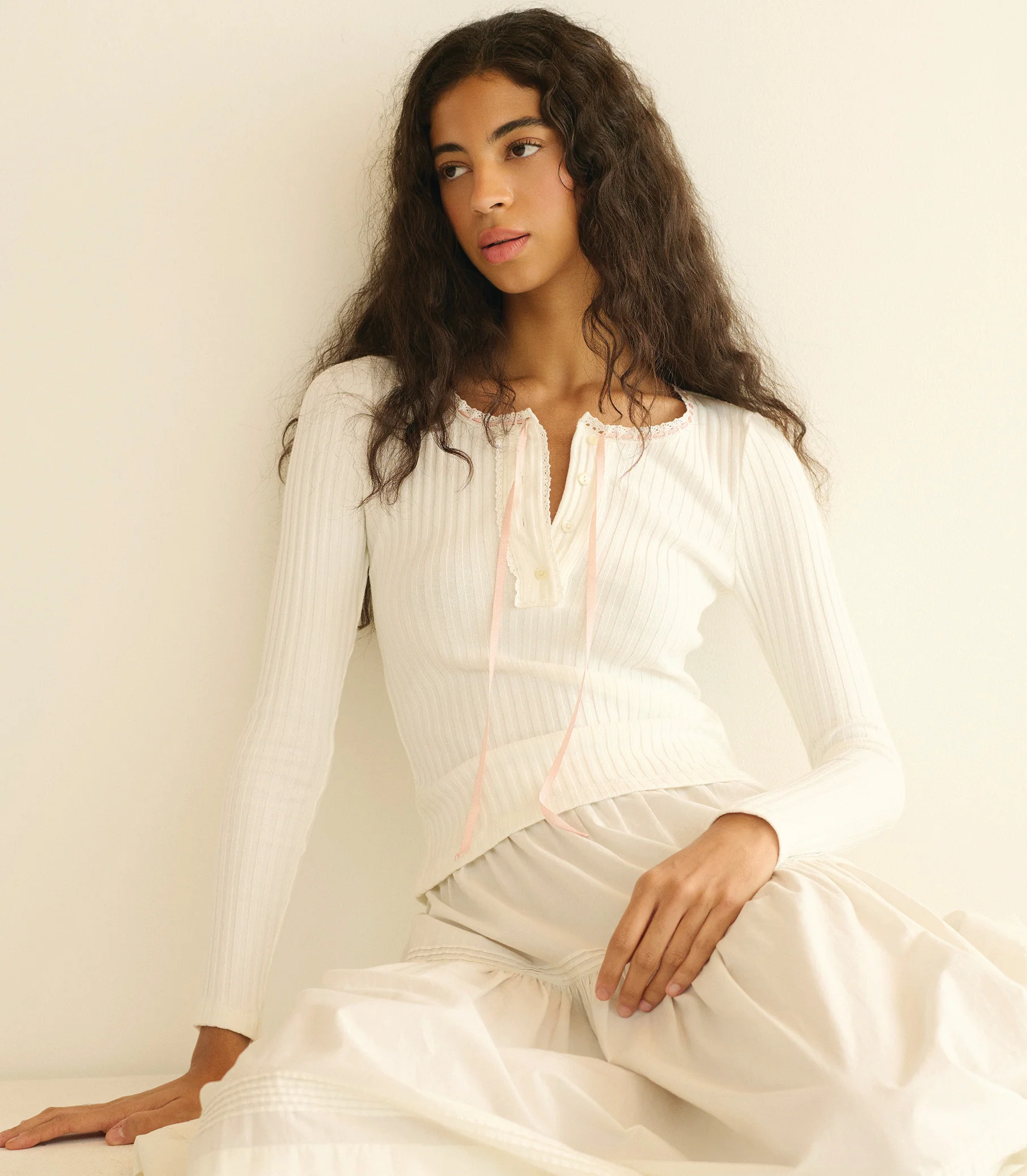 LIDIE TEE -- SALT