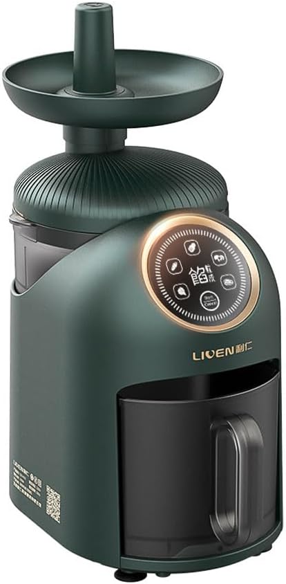 Electric Food Processor, Meat Grinder & Vegetable Chopper with Visual Cup and 5 Speeds, 304 Stainless Steel S-shaped Blade, 350W, Green