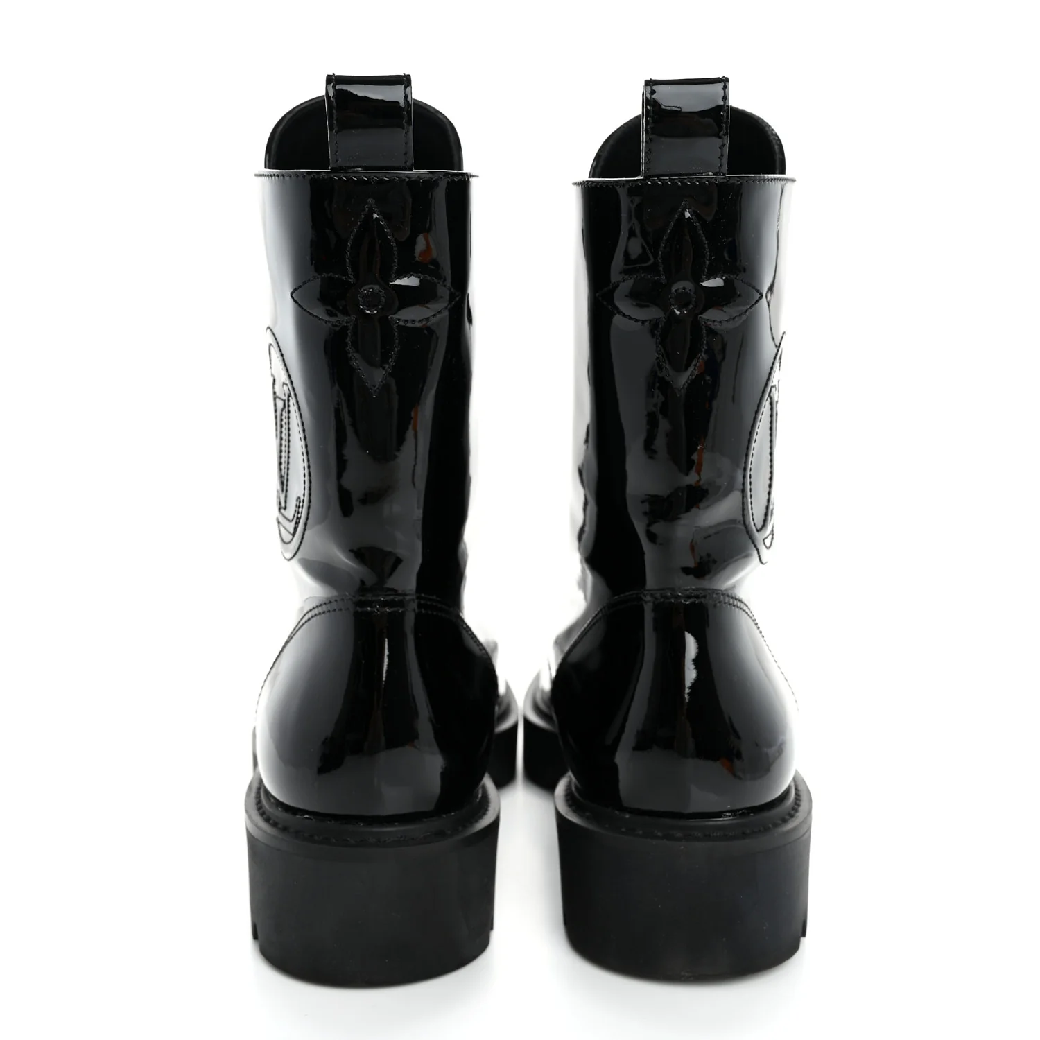 Patent Territory Flat Ranger Boots 38 Black