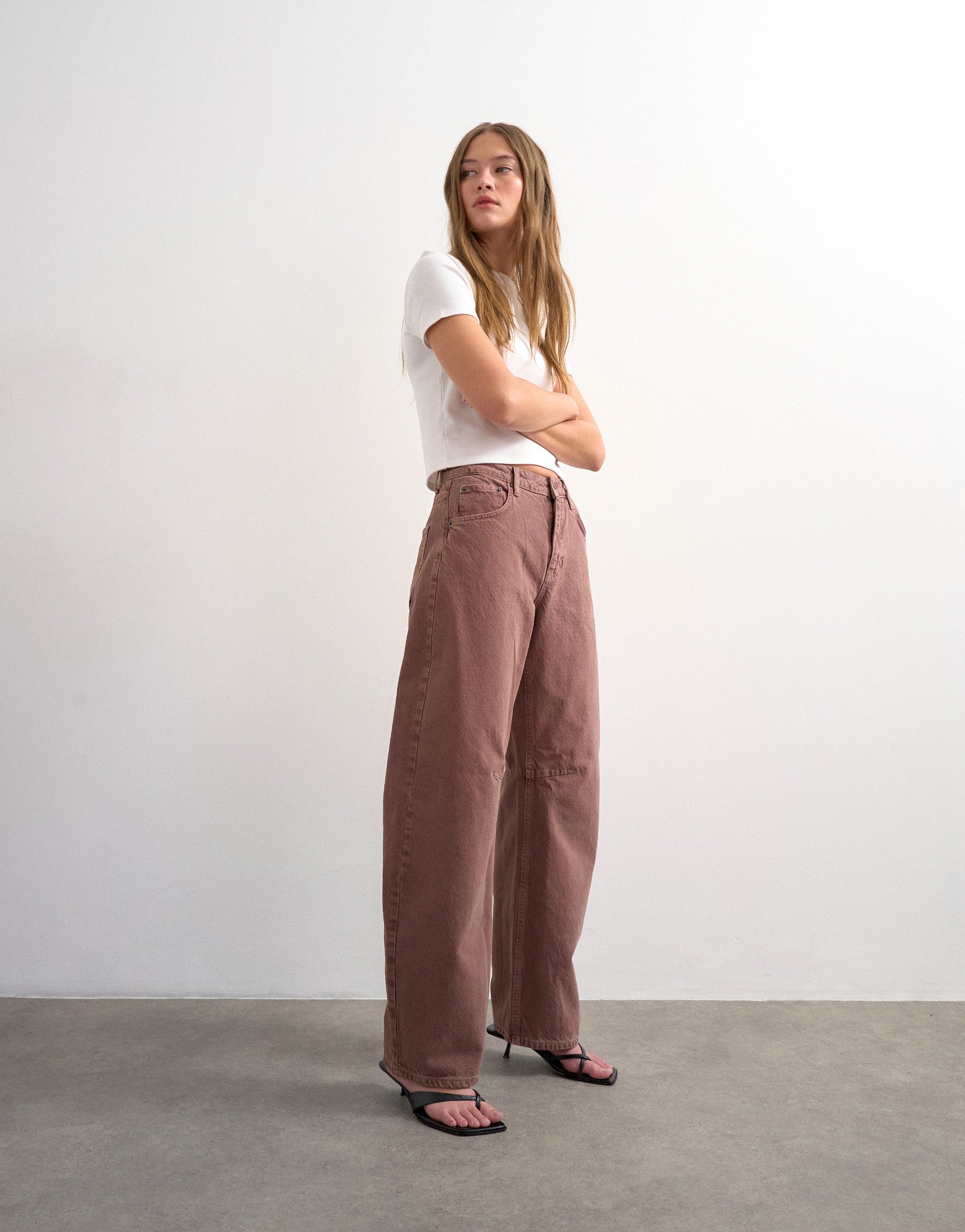 VERO MODA® TSBARREL High rise Barrel Fit Jeans