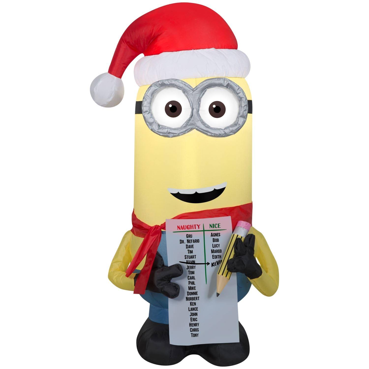 at Home Inflatable 4' Naughty or Nice Kevin