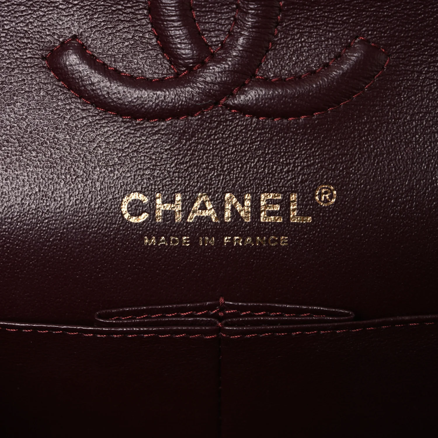 Lambskin Quilted Small Double Flap Black
