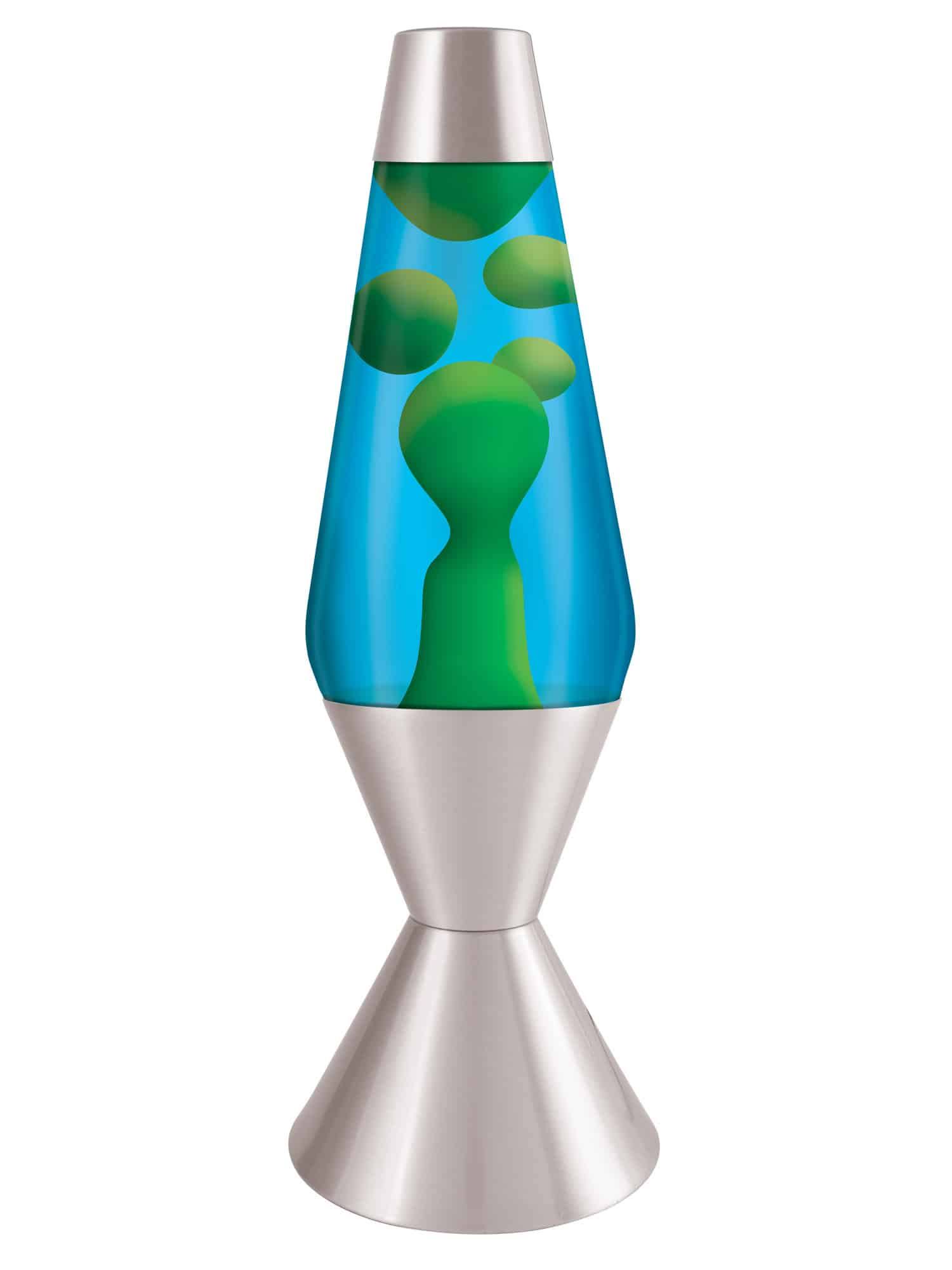 Lava Lamp 16.3in Yellow Blue