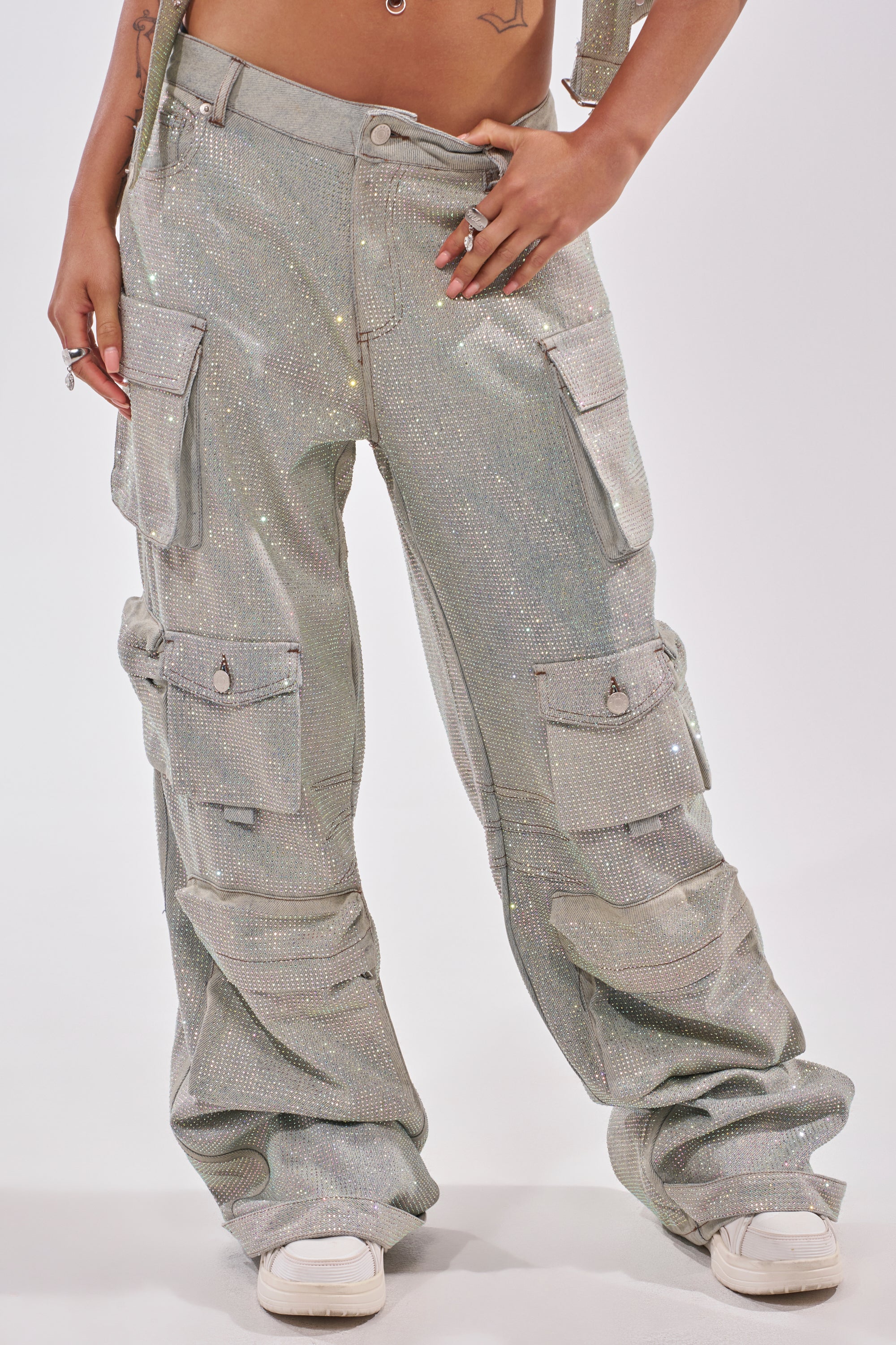 BLING BLING CARGO DENIM - Akira Store