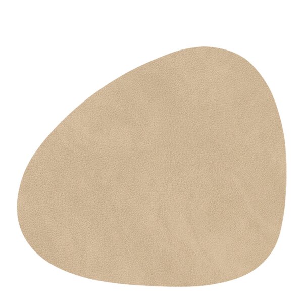 Curve Nupo glassbrikke 11x13 cm sand