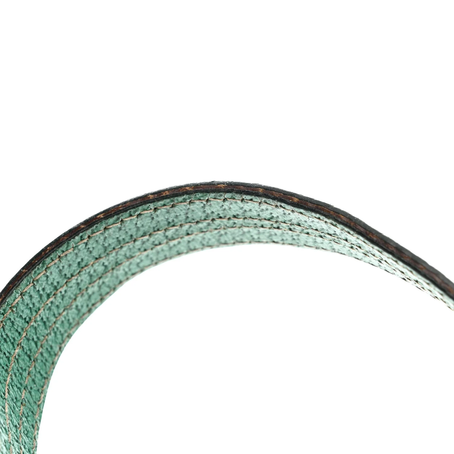 Monogram Satchel Bag Turquoise