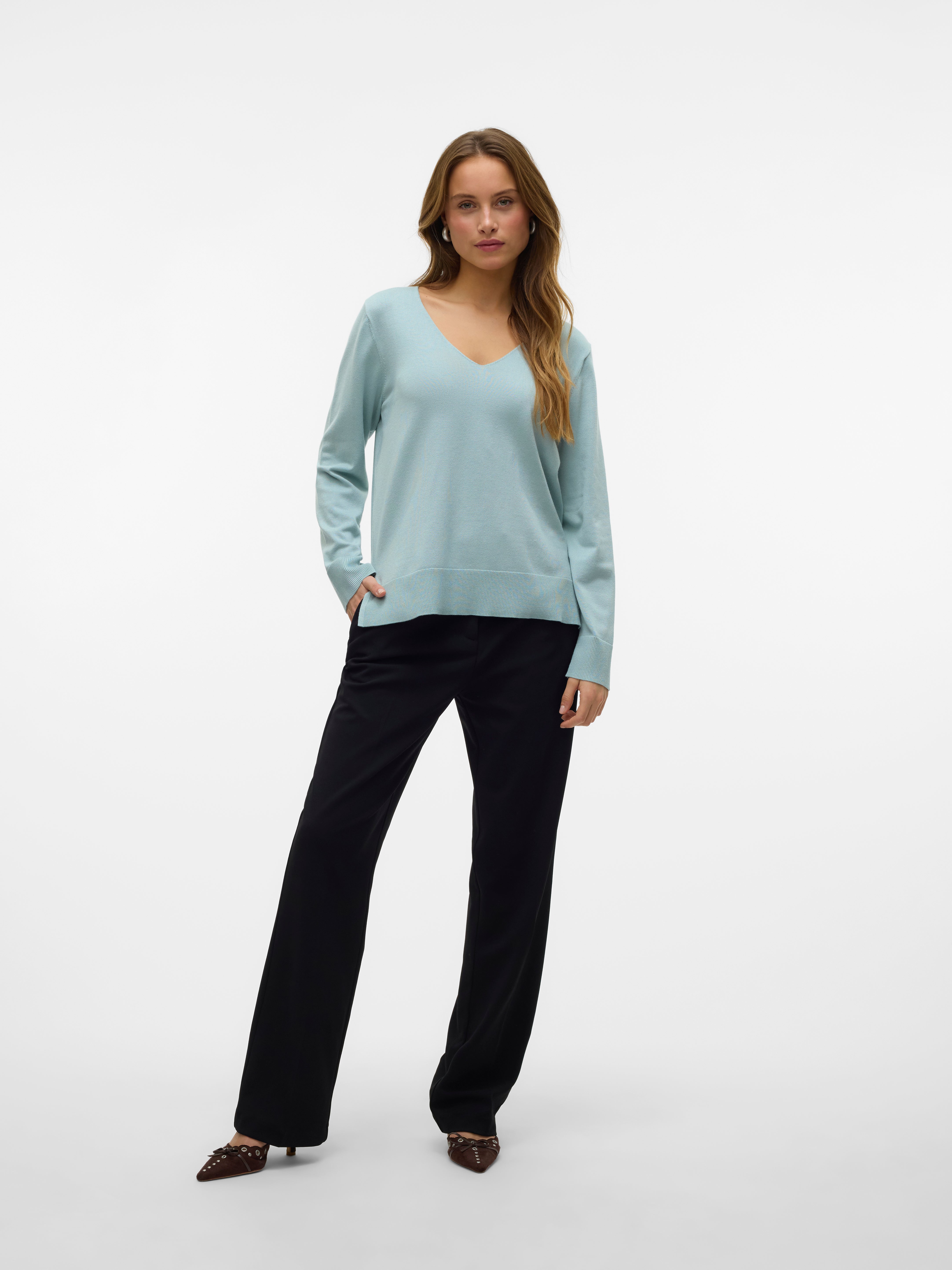 VERO MODA® VMSILJE Knitted pullover