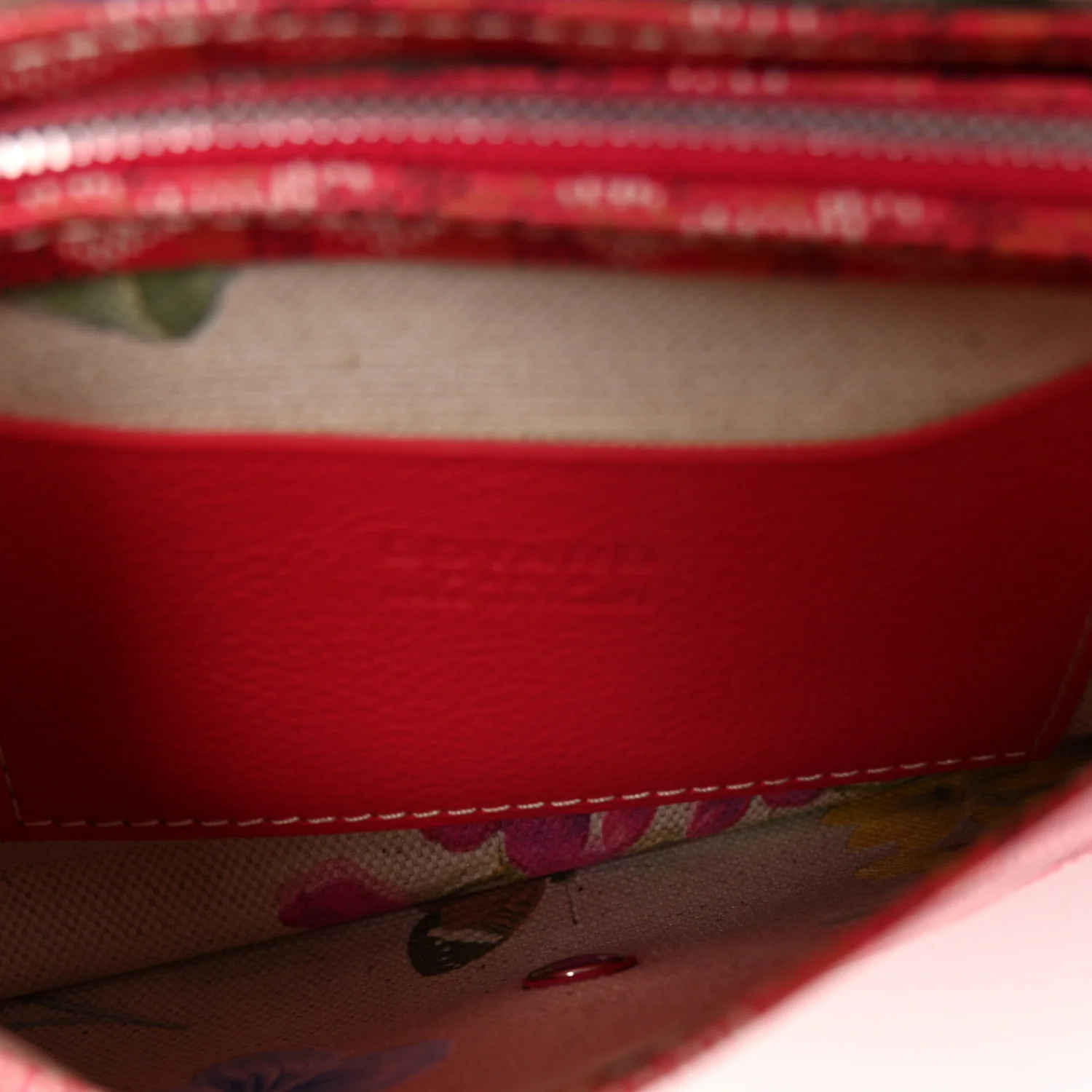 Goyardine Le Jardin Plumet Wallet Clutch Fuchsia
