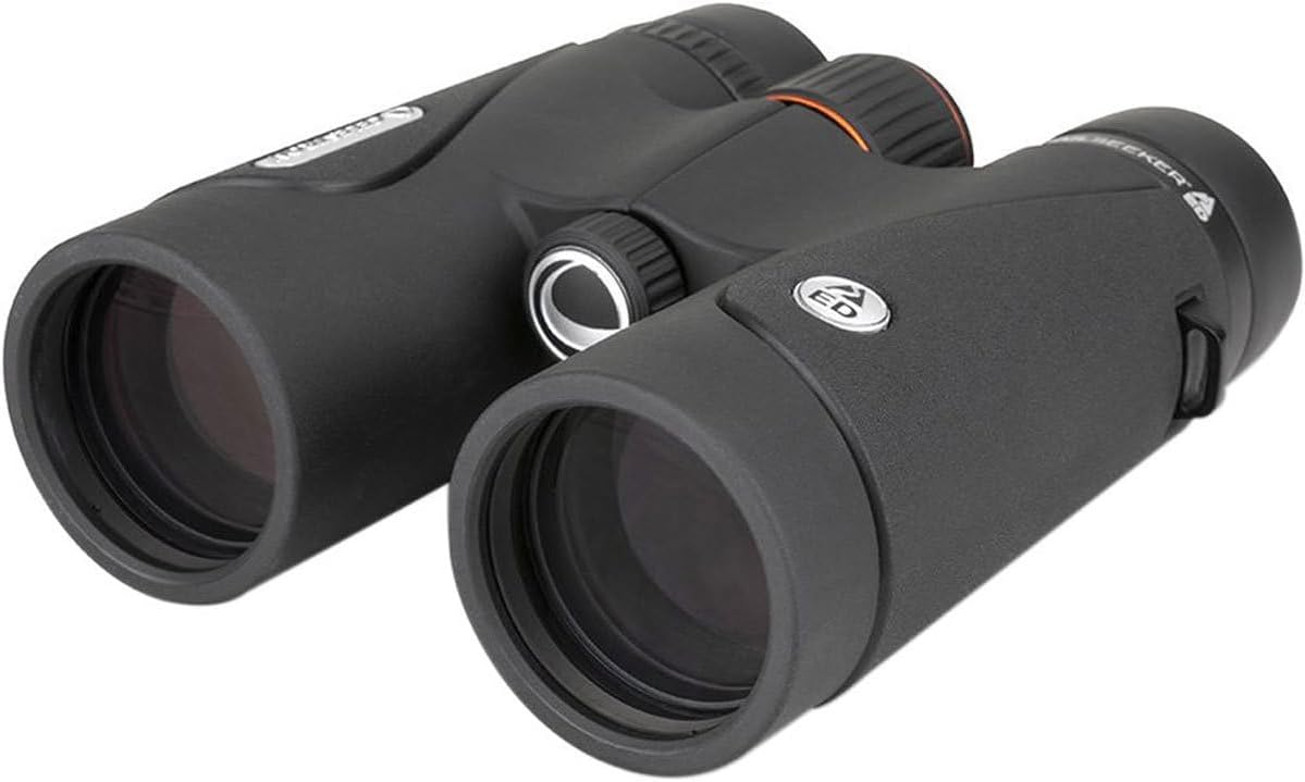 Celestron – TrailSeeker ED 8x42 Binoculars – Compact ED Binocular for Birdwatching and Outdoor Activities – Binocular with ED Objective Lenses – Fully Broadband Multi-Coated Optics – BaK4 Roof Prism.