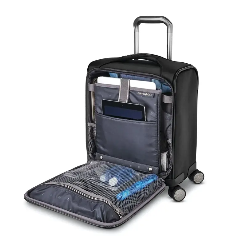 Black Theorym Underseater Spinner Softside Luggage | 0187-YSKOT - SAMSONITE OUTLET