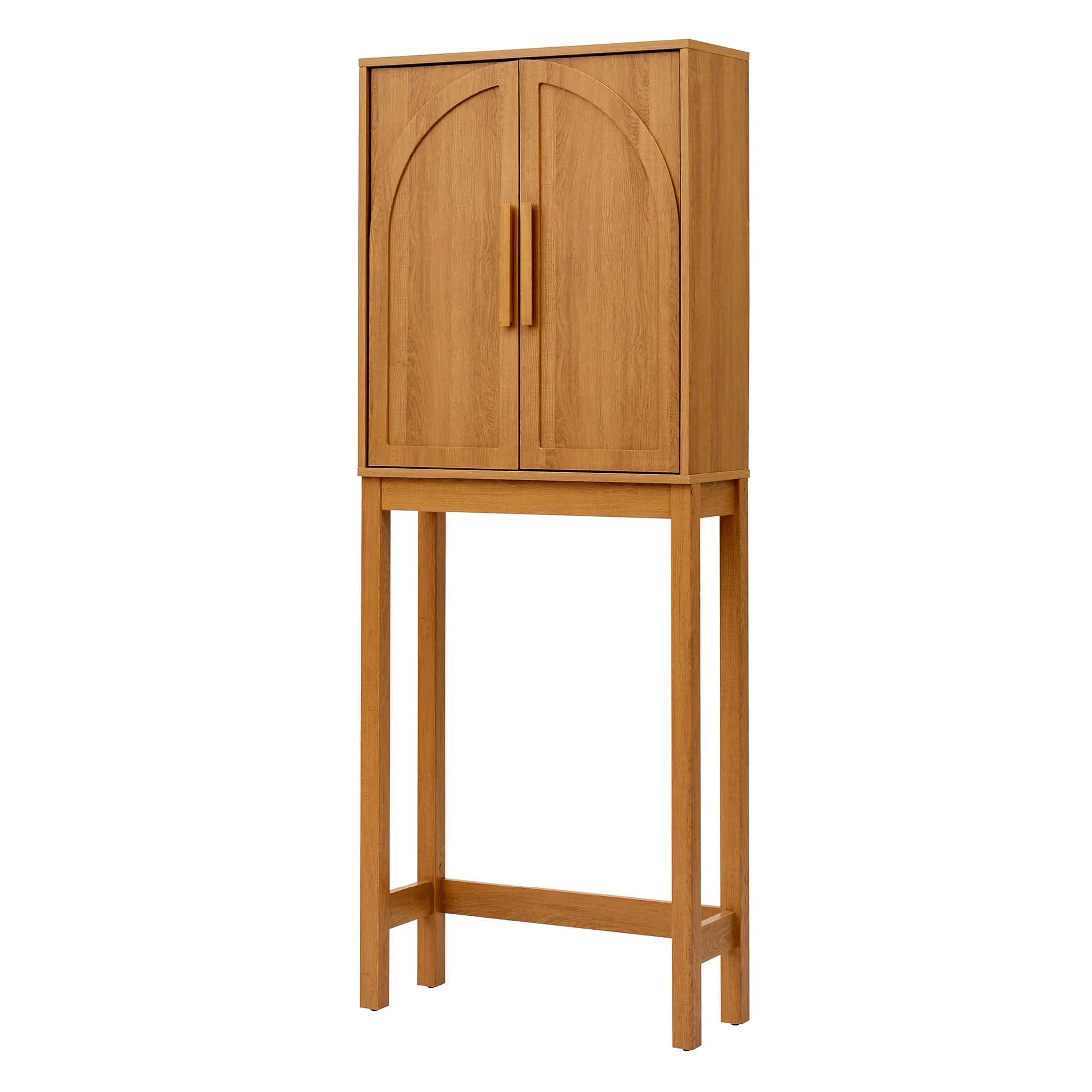 Better Homes & Gardens Juliet over-the-Toilet Space Saver Cabinet, 2 Adjustable Shelves, Black