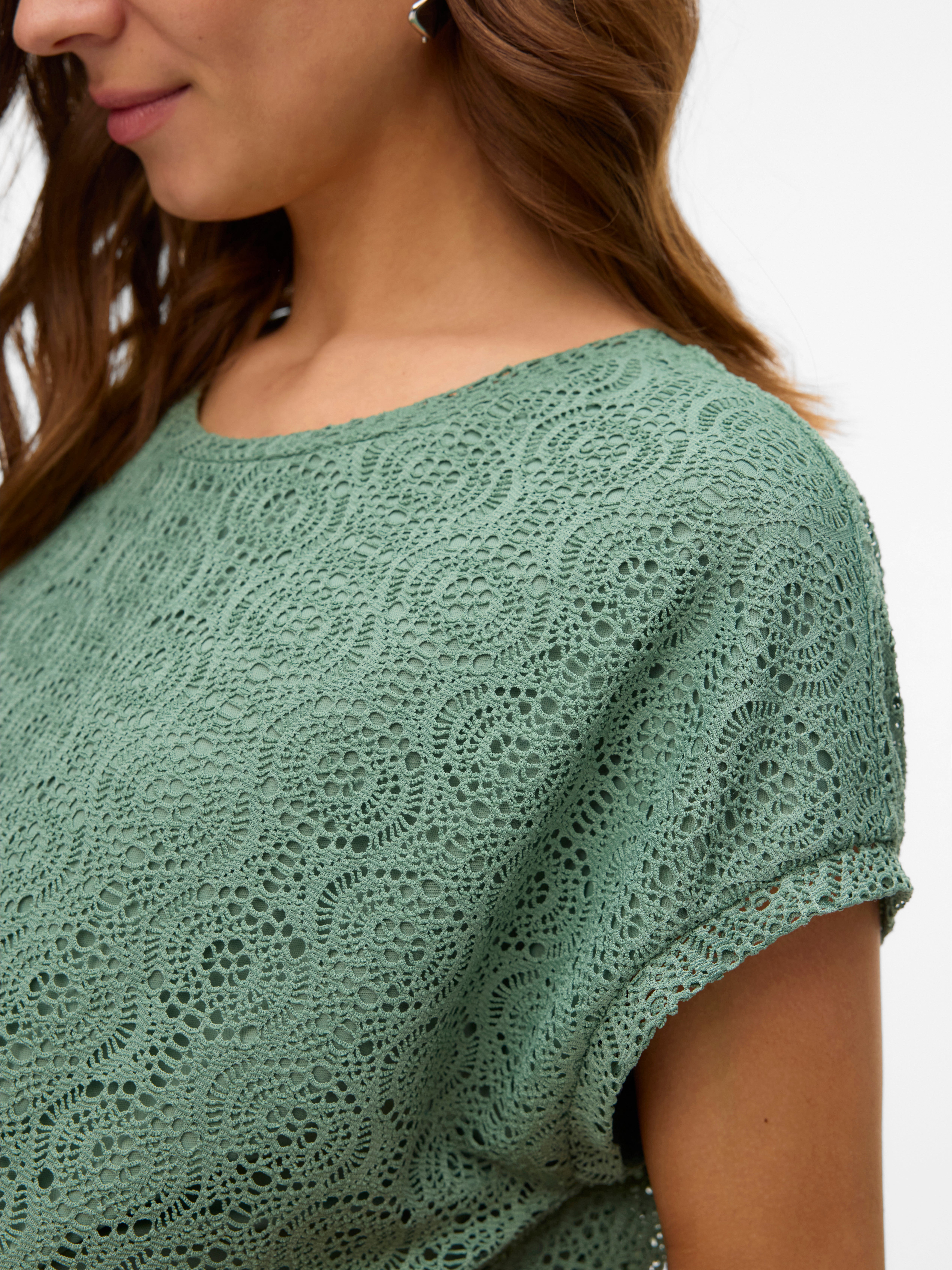 VERO MODA® Regular Fit Round Neck Top