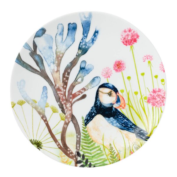 Florytale tallerken 21 cm Puffin