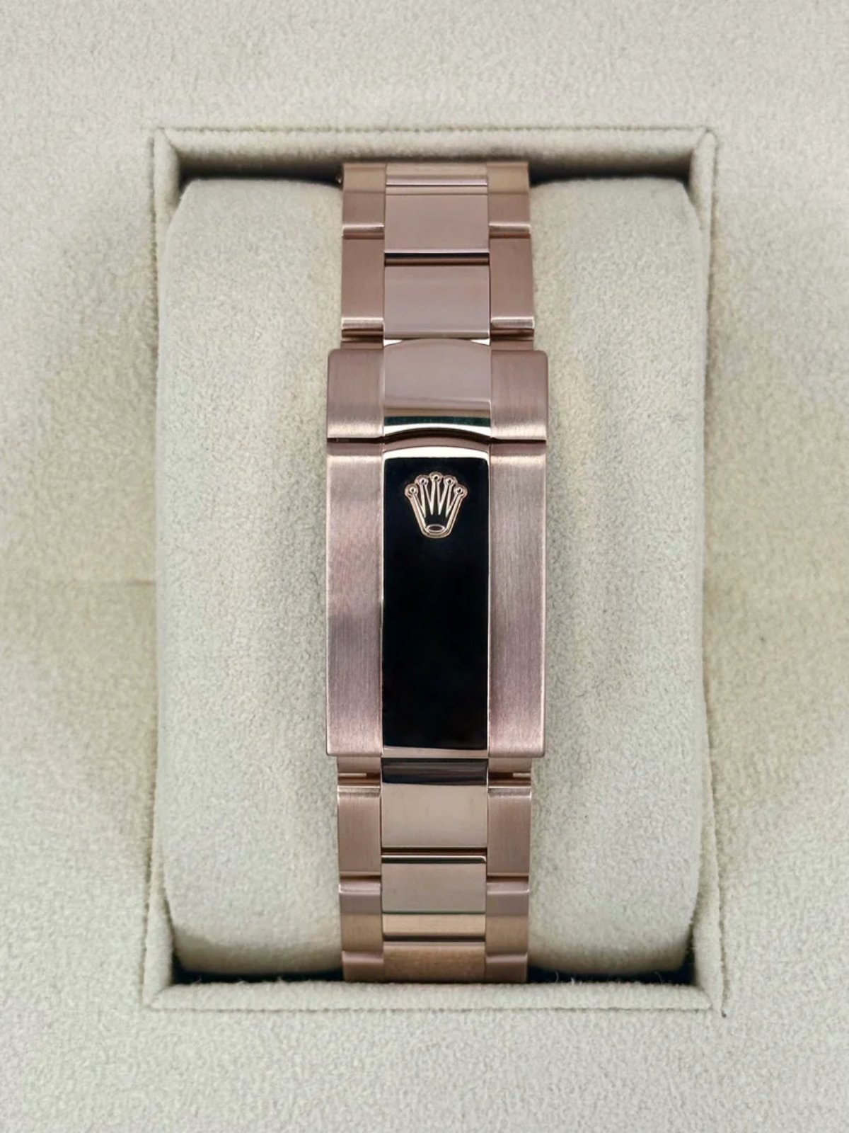 [Super Clone]RLX  Sky-Dweller 42mm Rose Gold Blue Dial Oyster - 336935