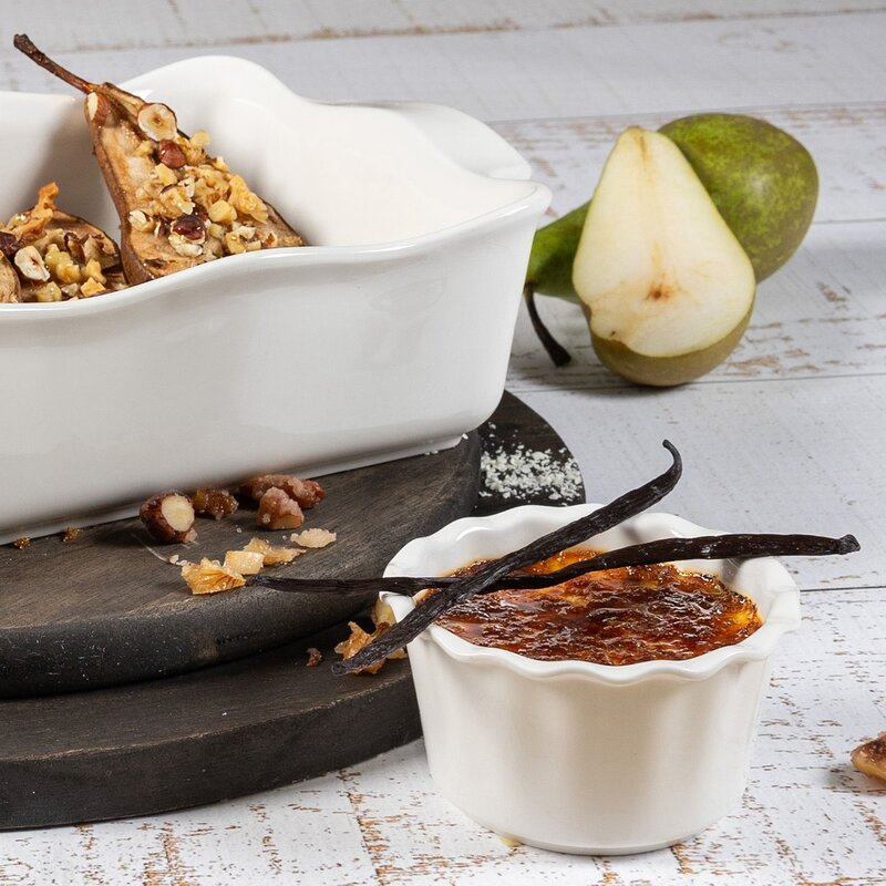 Daily Use creme brulee form 18 cl hvit