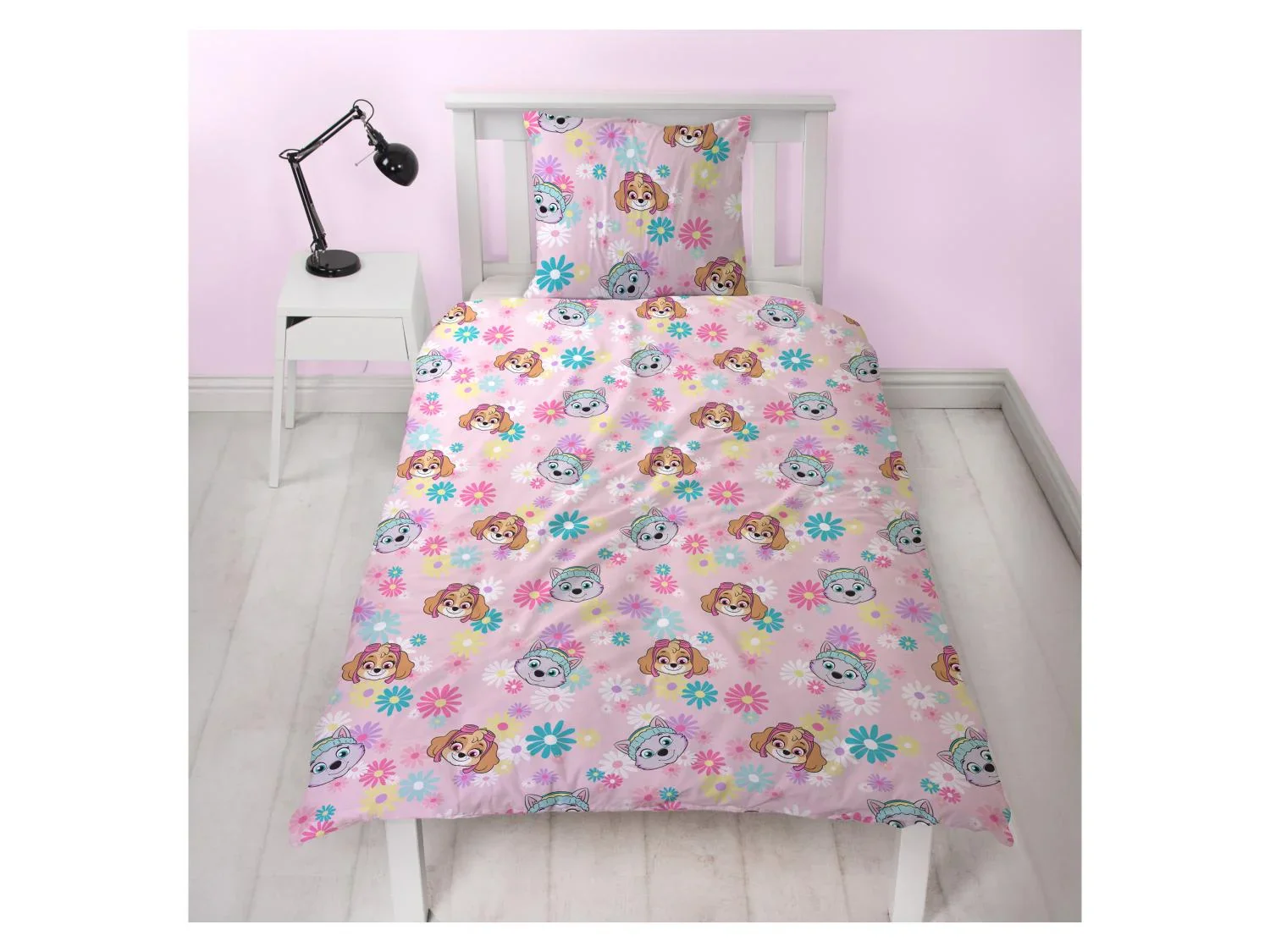 Parure de lit rversible pour enfant, 140 x 200 cm