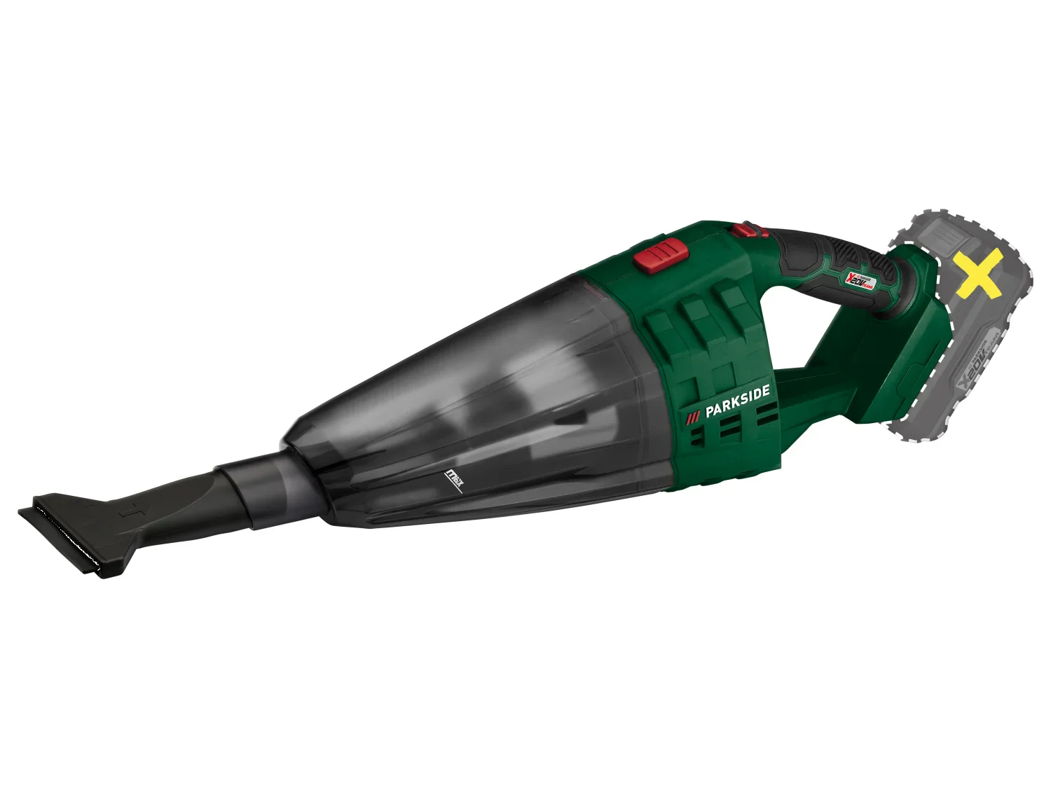 PARKSIDE Aspirateur  main sans fil PHSSA 20-Li D2, 20 V