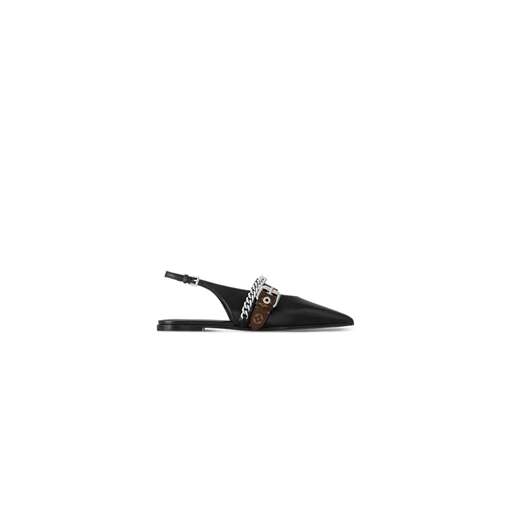 LV Vibe slingback ballet flats