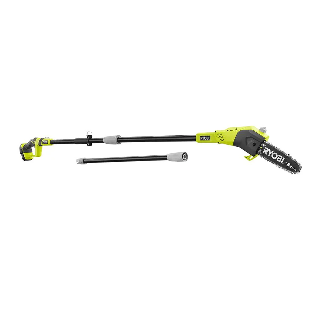 RYOBI ONE+ 18V 8 In. Cordless Battery Pole Saw Kit with Battery and Charger (Bulk Packaged) (P4361)