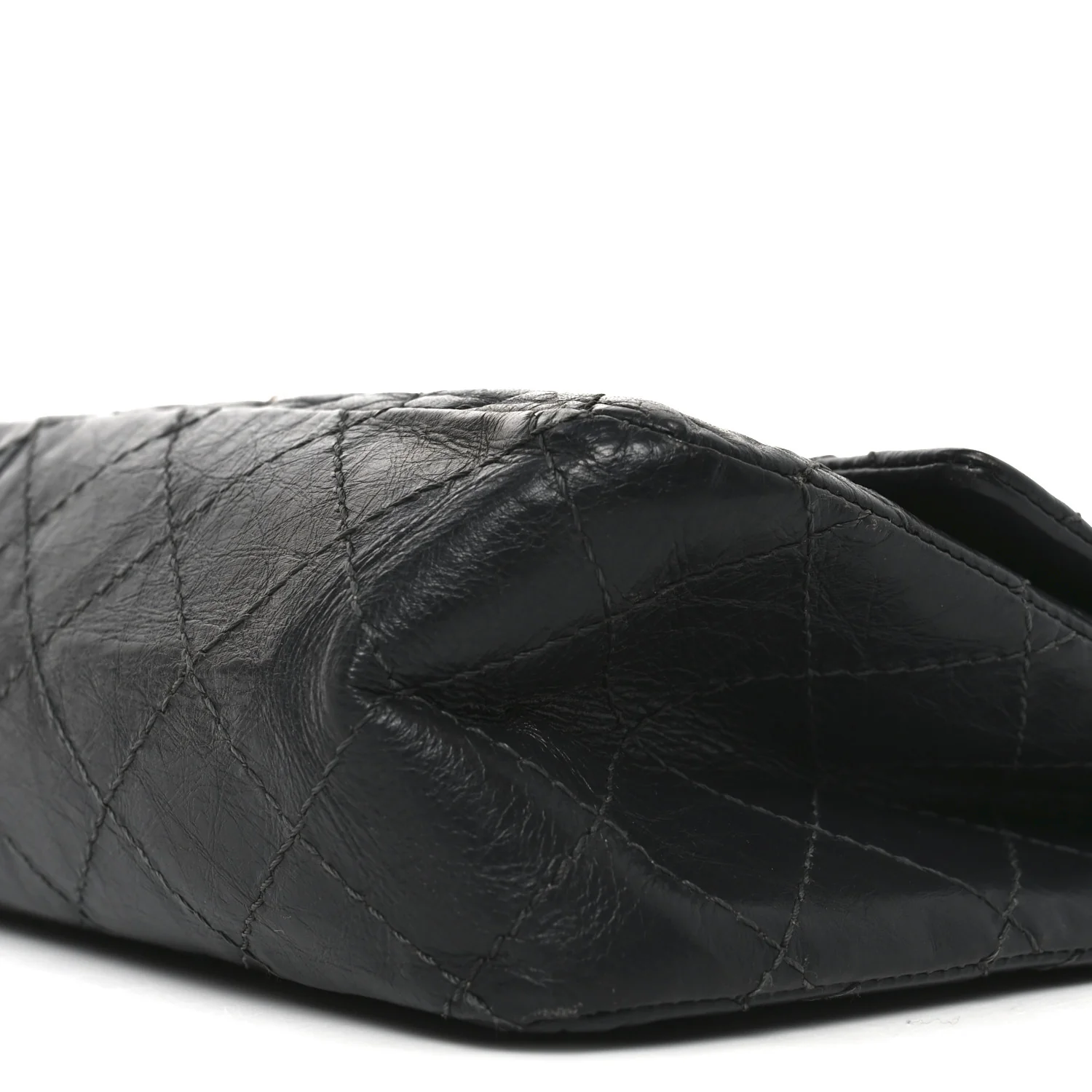 Aged Calfskin Quilted 2.55 Reissue 226 Flap Grey