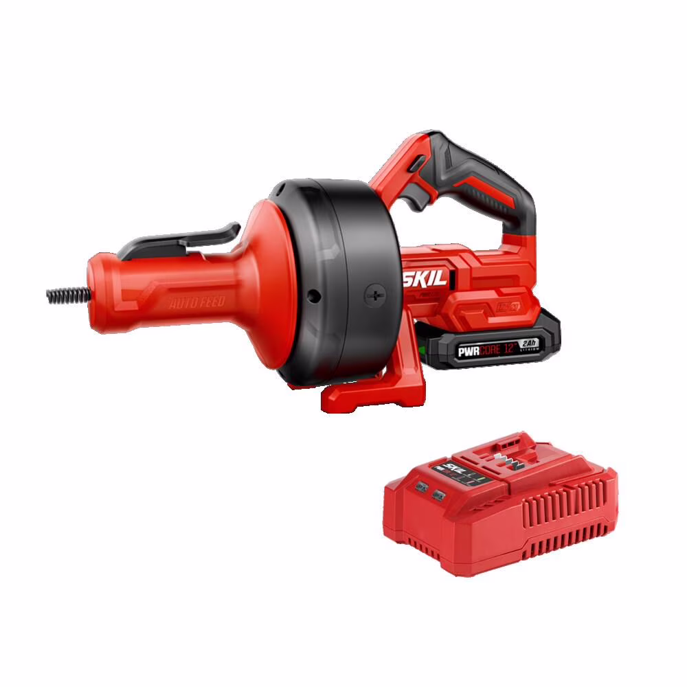 Multivolt Power Snake Drain Cleaner 12V Kit