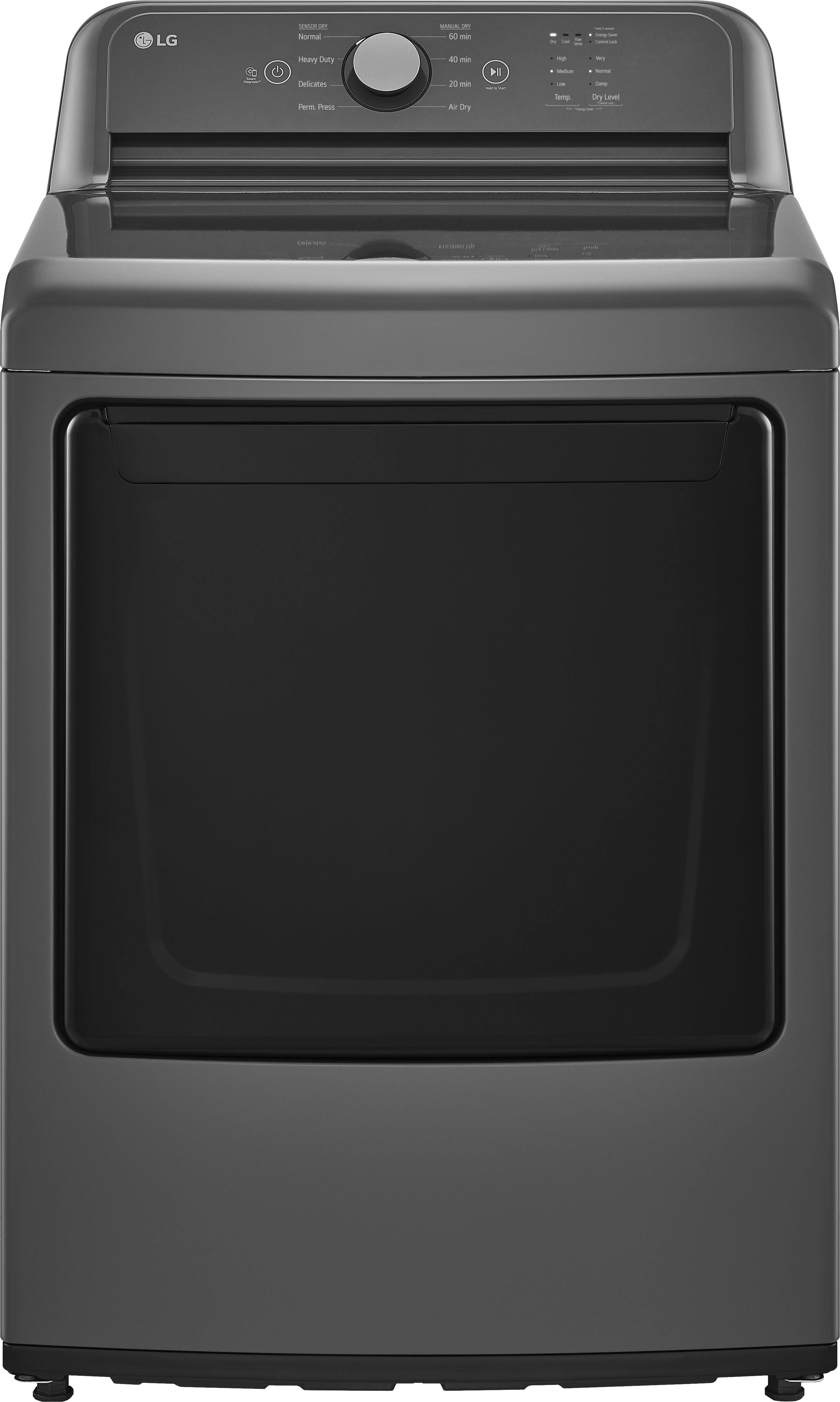 LG 7.3 Cu. ft. Ultra Large Capacity Rear Control Gas Dryer with Sensor Dry Technology