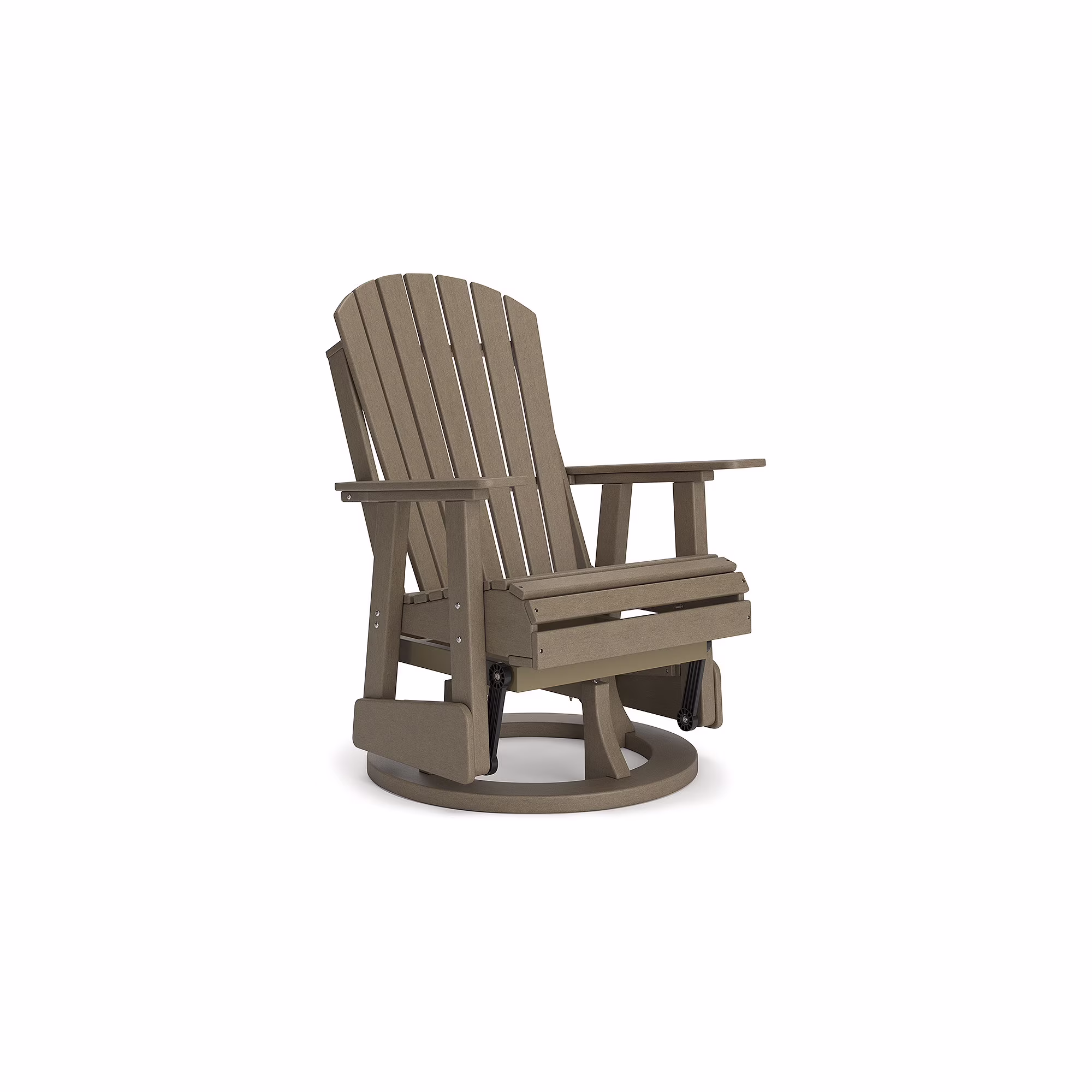 Signature Design by Hyland wave Outdoor Swivel Glider Chair, White(White) - Image 3