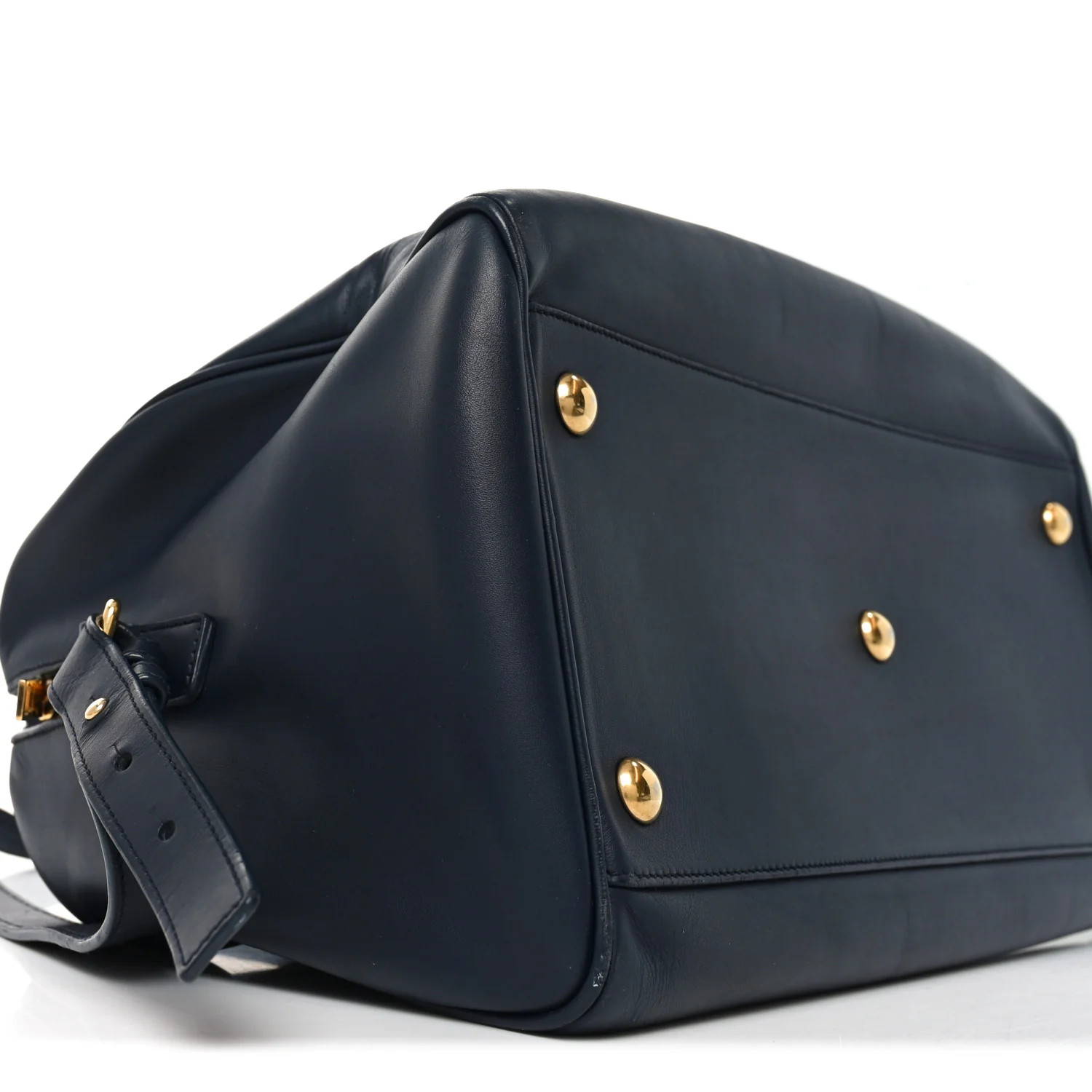 Calfskin Classic Duffle 6 Marine