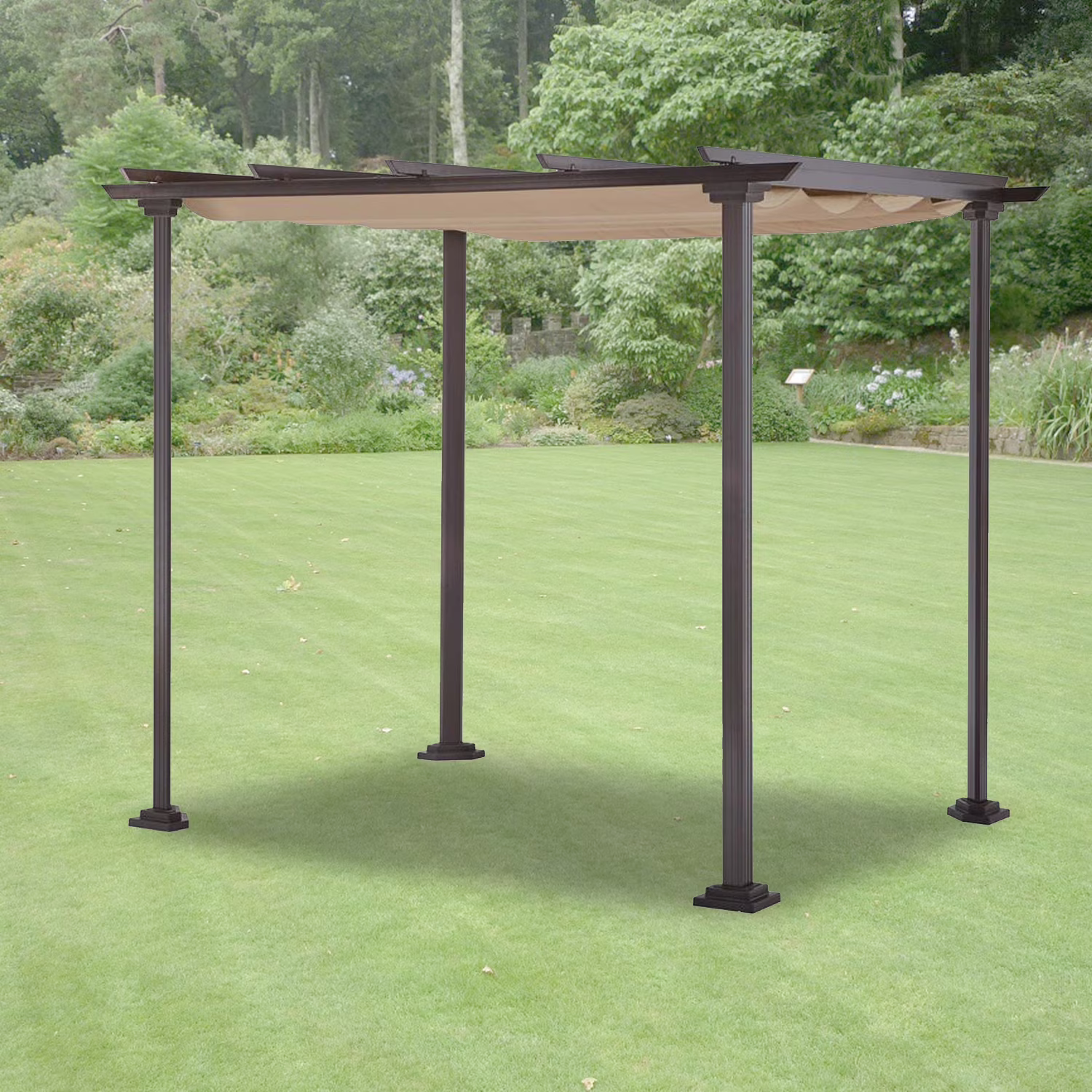 Garden Winds Replacement Canopy for the Toulon 10x8 Pergola, RipLock 350
