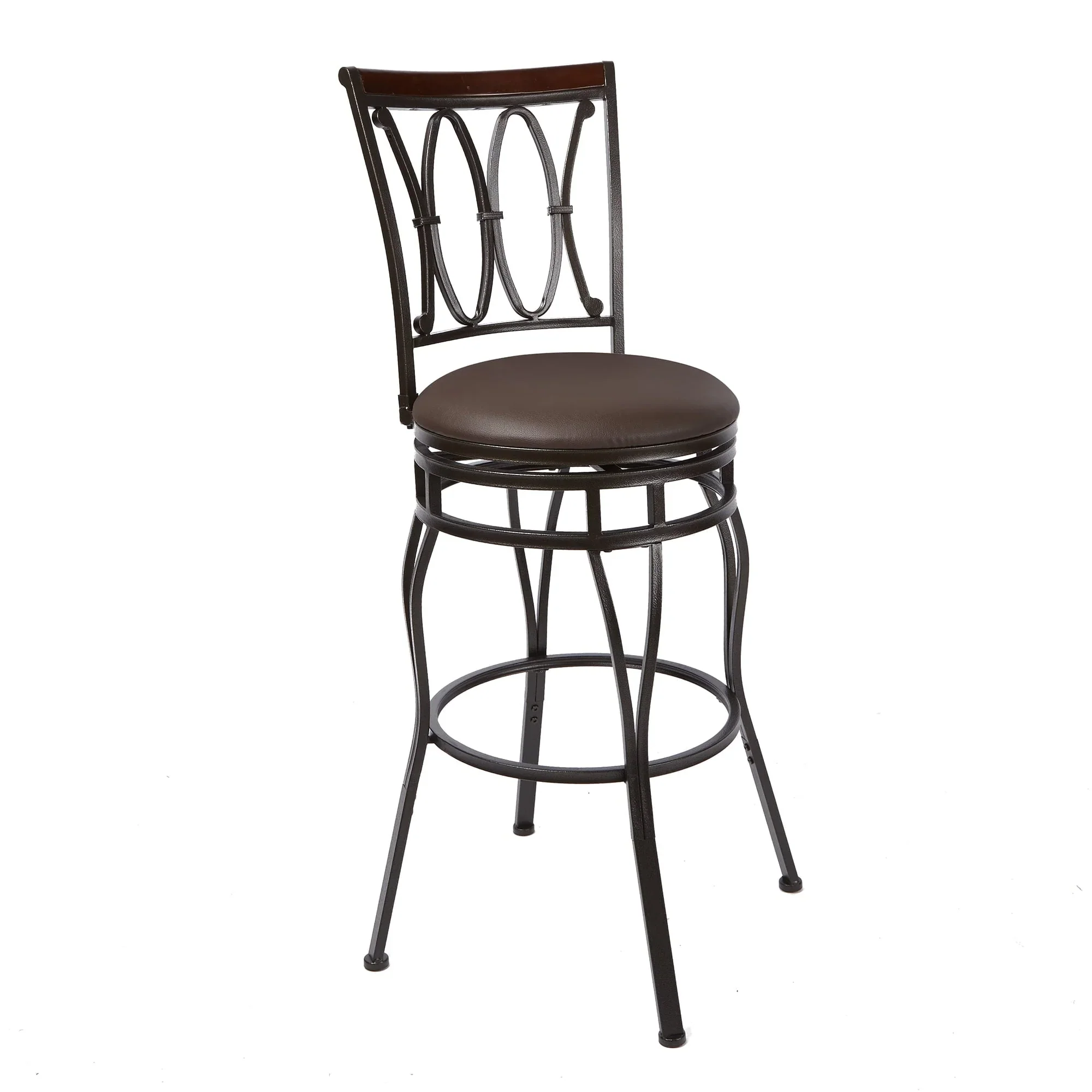 Better Homes & Gardens Adjustable 24 or 29 Swivel Barstool, Oil Rubbed Bronze
