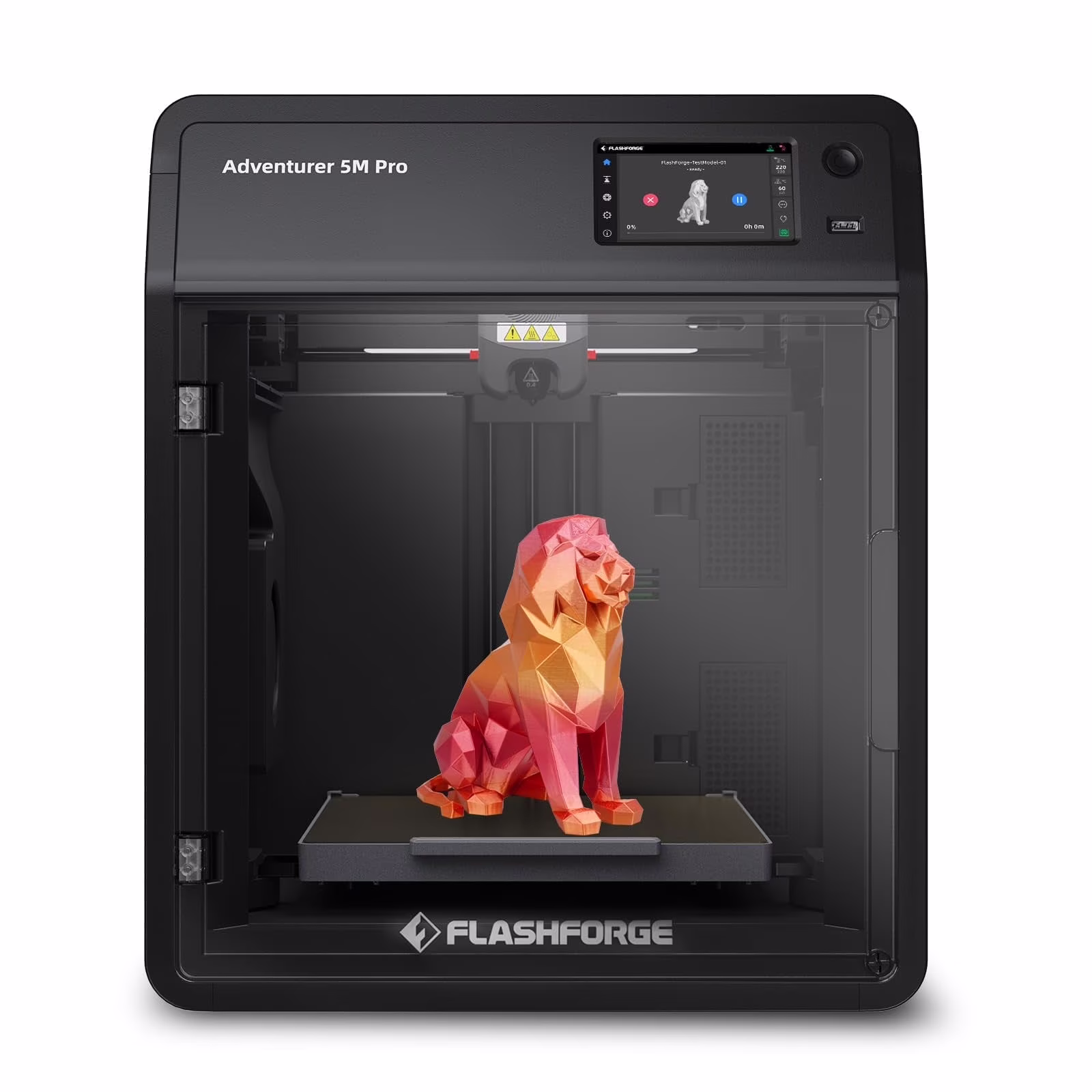 Adventurer 5M 3D Printer, Fully Auto Leveling 600mm/s High Speed Printing, Black(Adventurer 5M) - Image 3