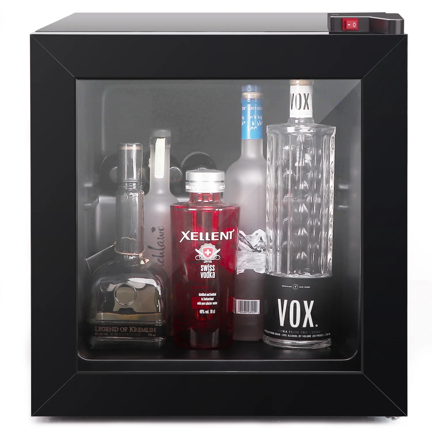 1.1 Cu Ft Countertop Mini Display Freezer with Glass Door Perfect for Liquor and Ice Cream - Image 7