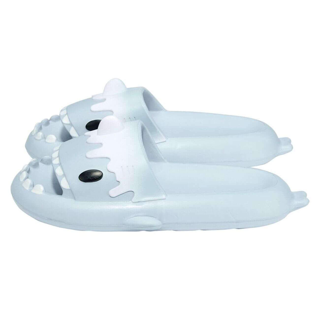 Chaussons requin plastique bleu unisex T36 à 45