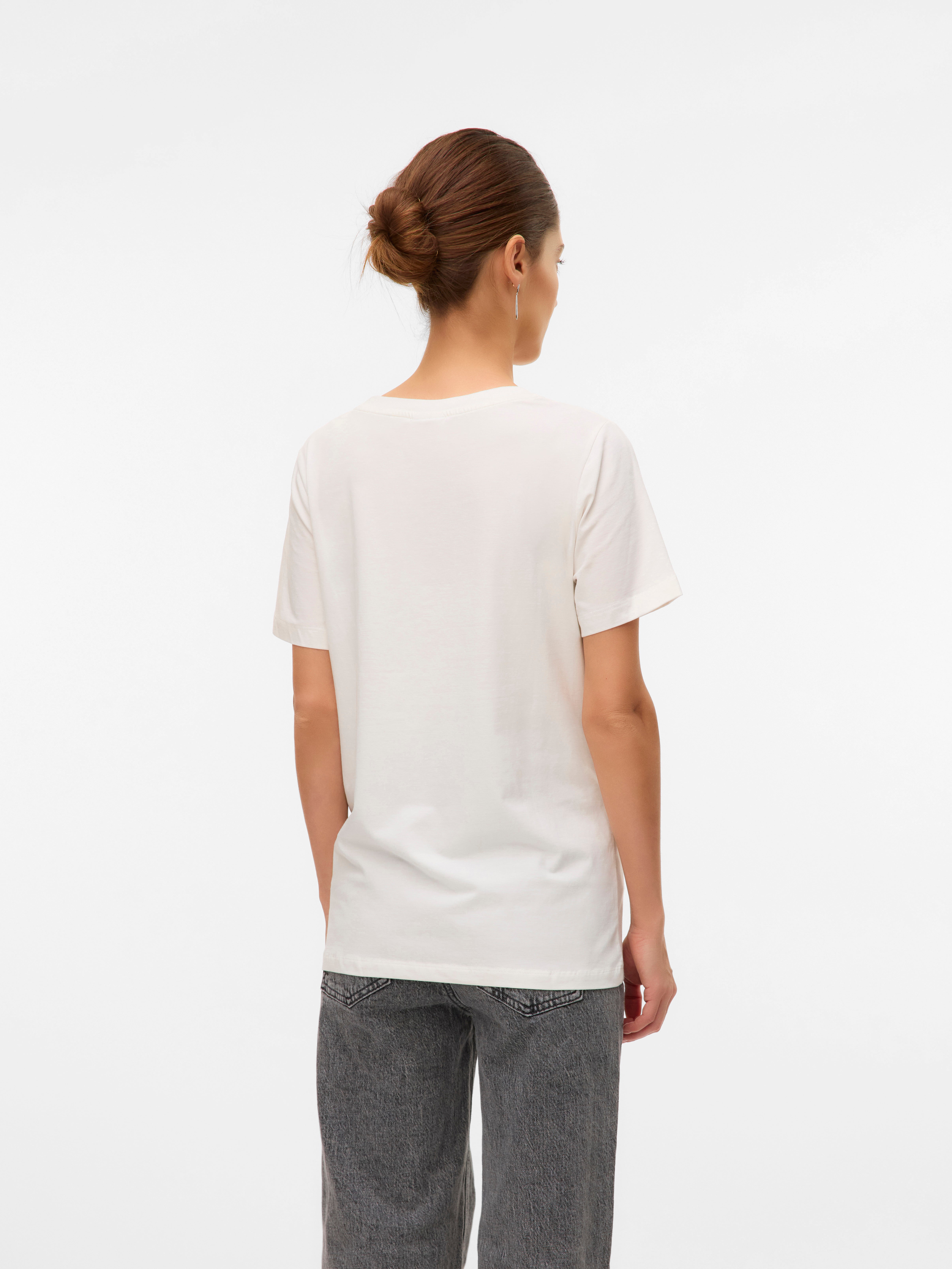 VERO MODA® Regular Fit Round Neck T-Shirt
