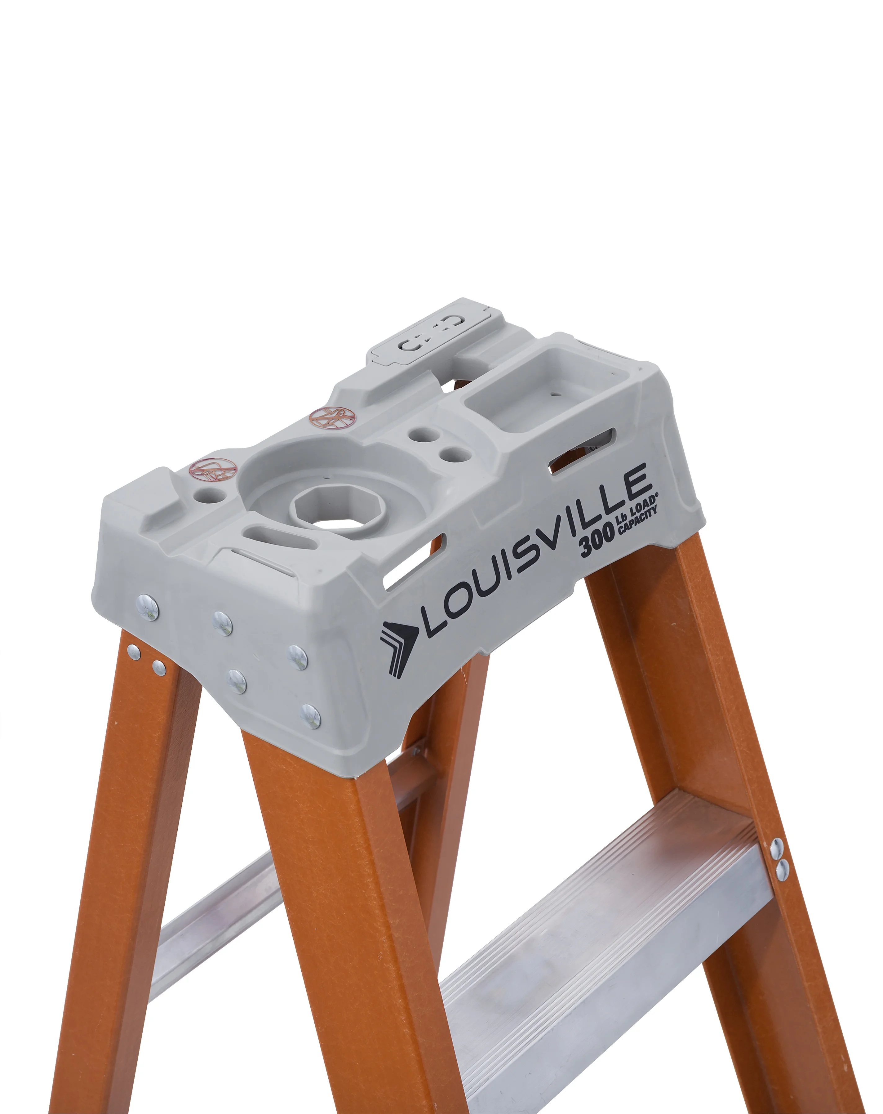 6-Foot Fiberglass Step Ladder, 300-Pound Load Capacity, Type IA, FS1506 - Image 3