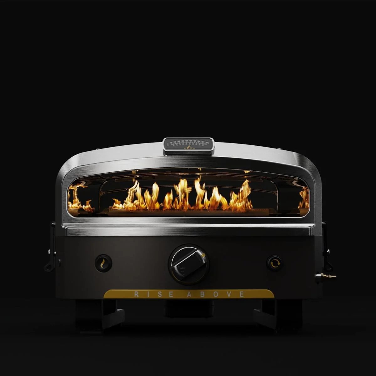 Versa 16 LP Gas Portable Outdoor Pizza Oven w/ Rotating Cooking Stone(1) Image 4
