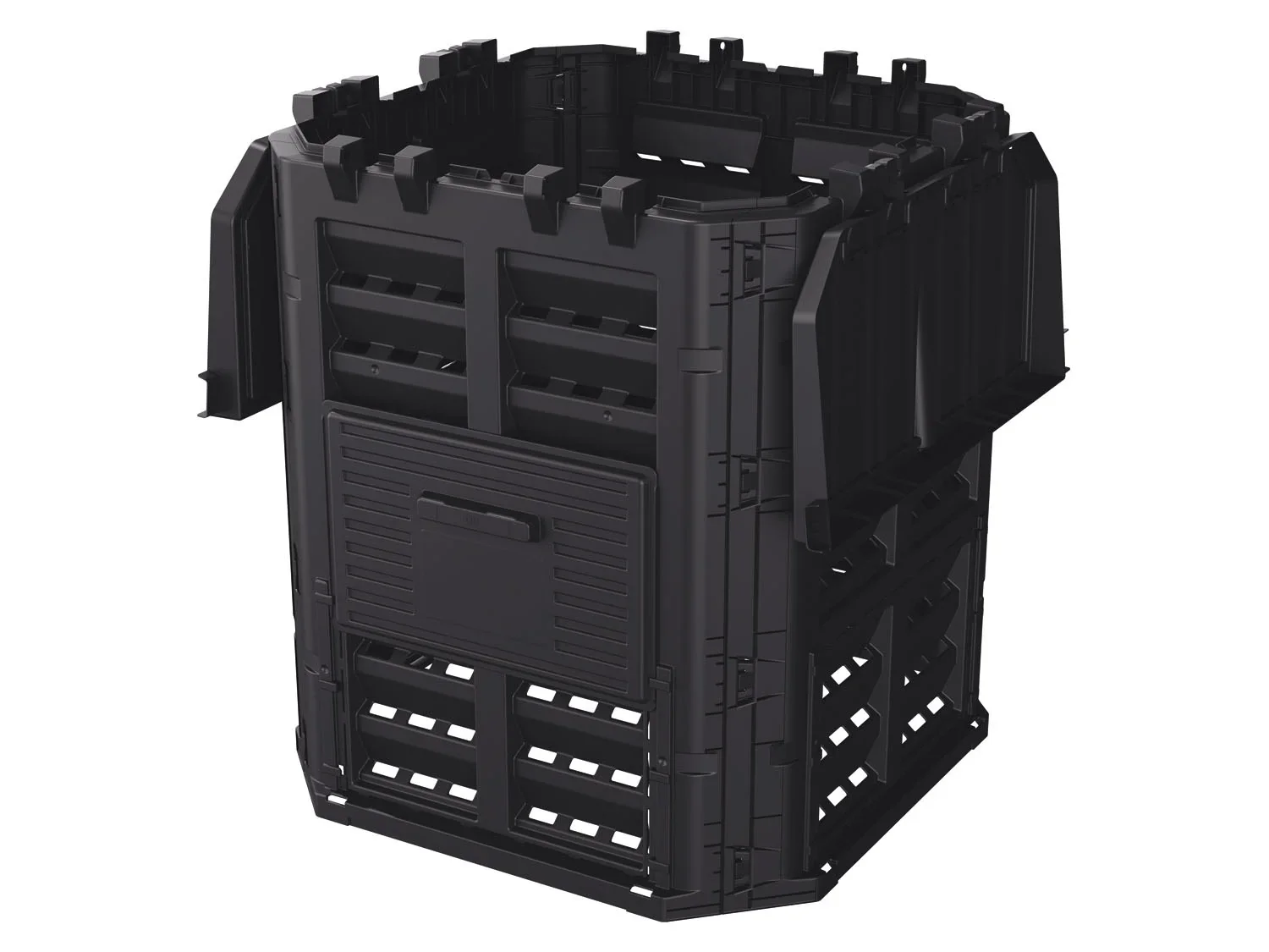 PARKSIDE Bac  compost 300 L, noir