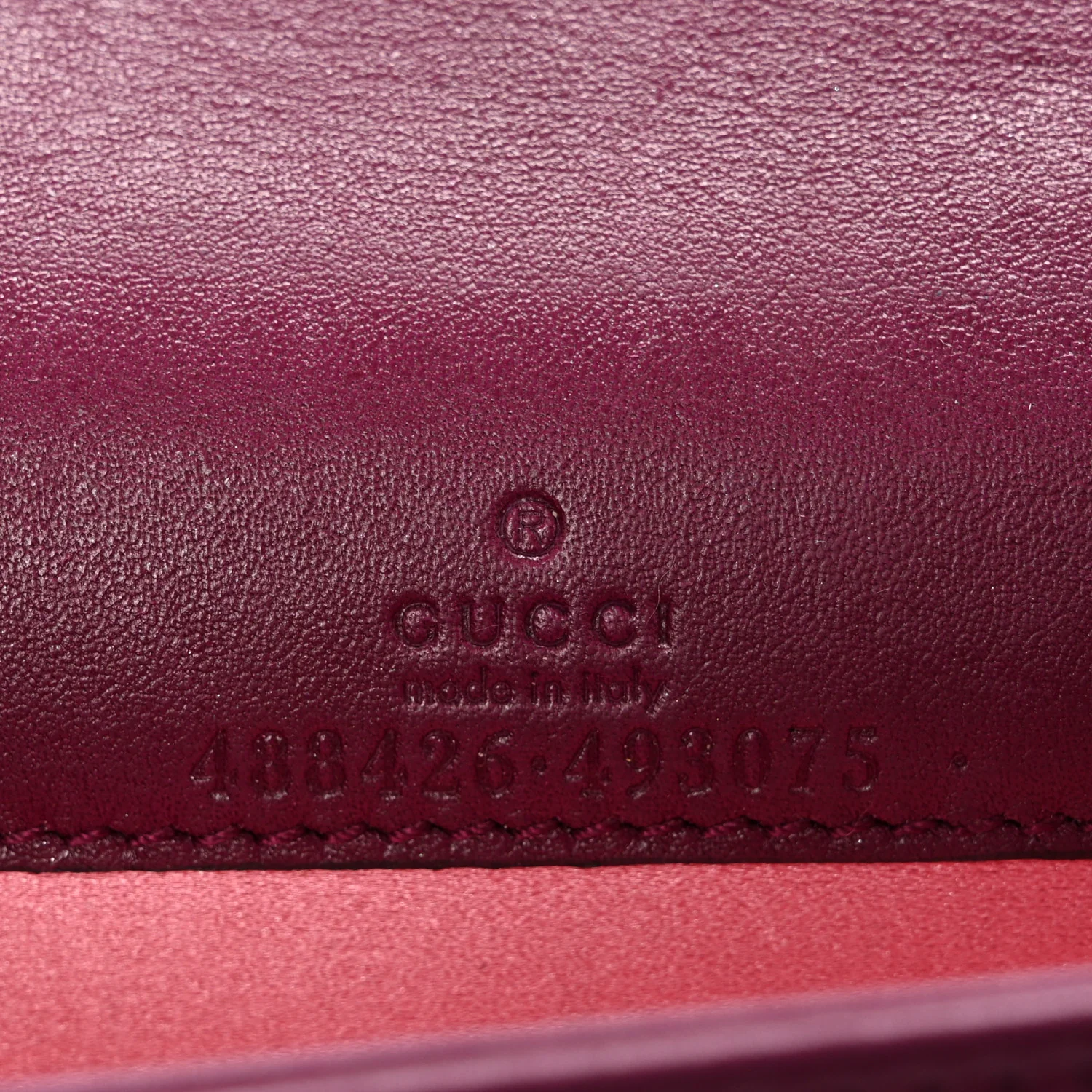 Velvet Matelasse GG Marmont Mini Bag Fuchsia Violet Cyclamen