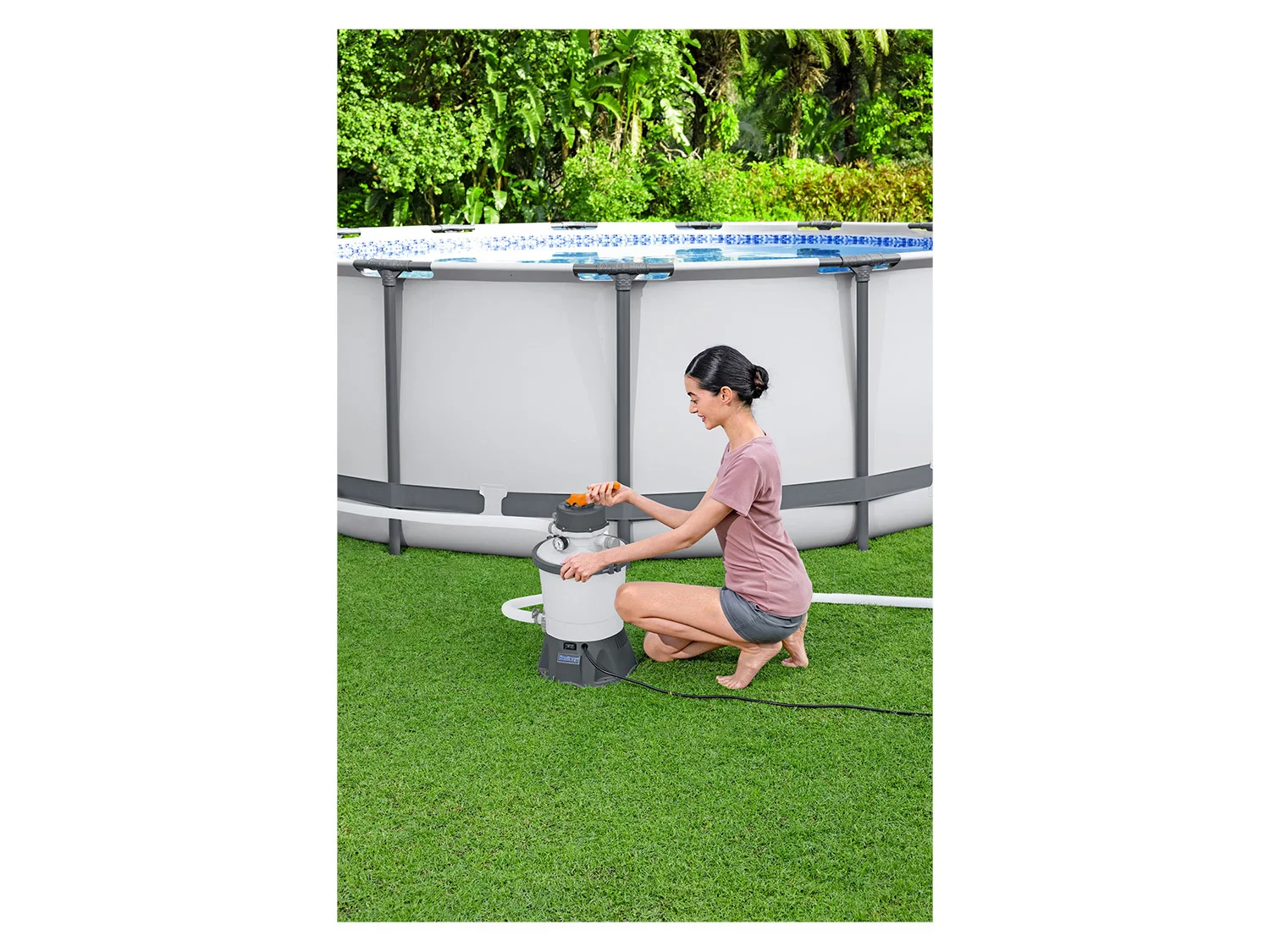 Bestway Filtre  sable Flowclear, 3 028 l/h, 220-240 V