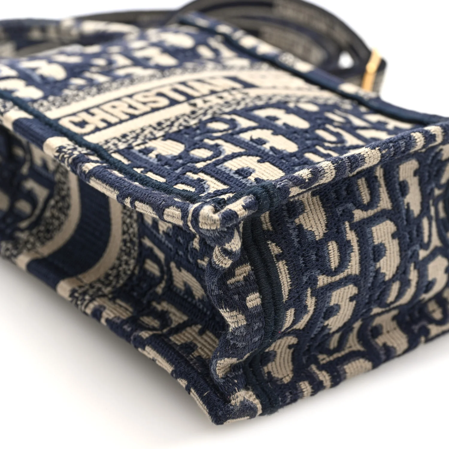 Oblique Mini Book Tote Phone Bag Blue