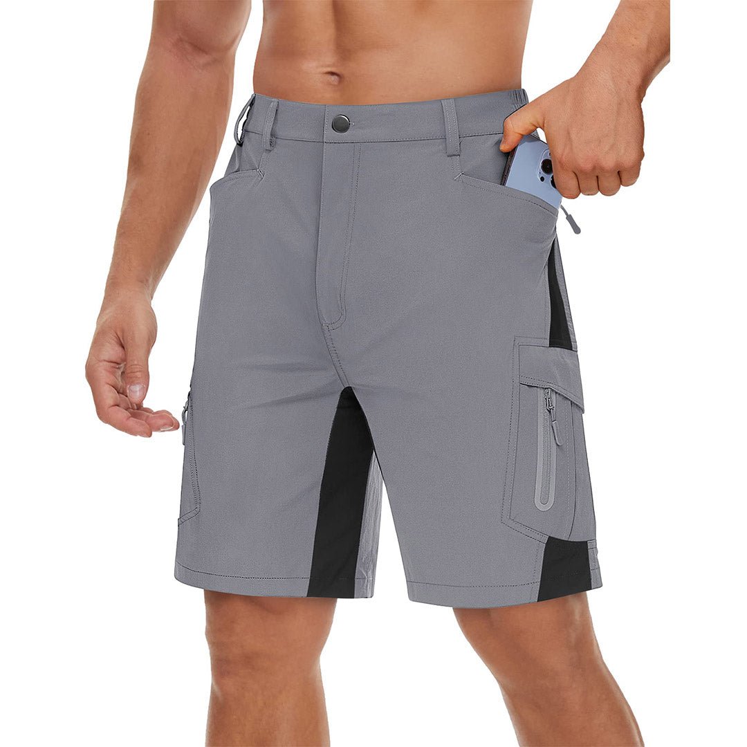 Short cargo de course à pied pour homme