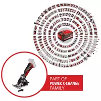 Scie circulaire miniature sans fil TE-CS 18/89 Li - Solo