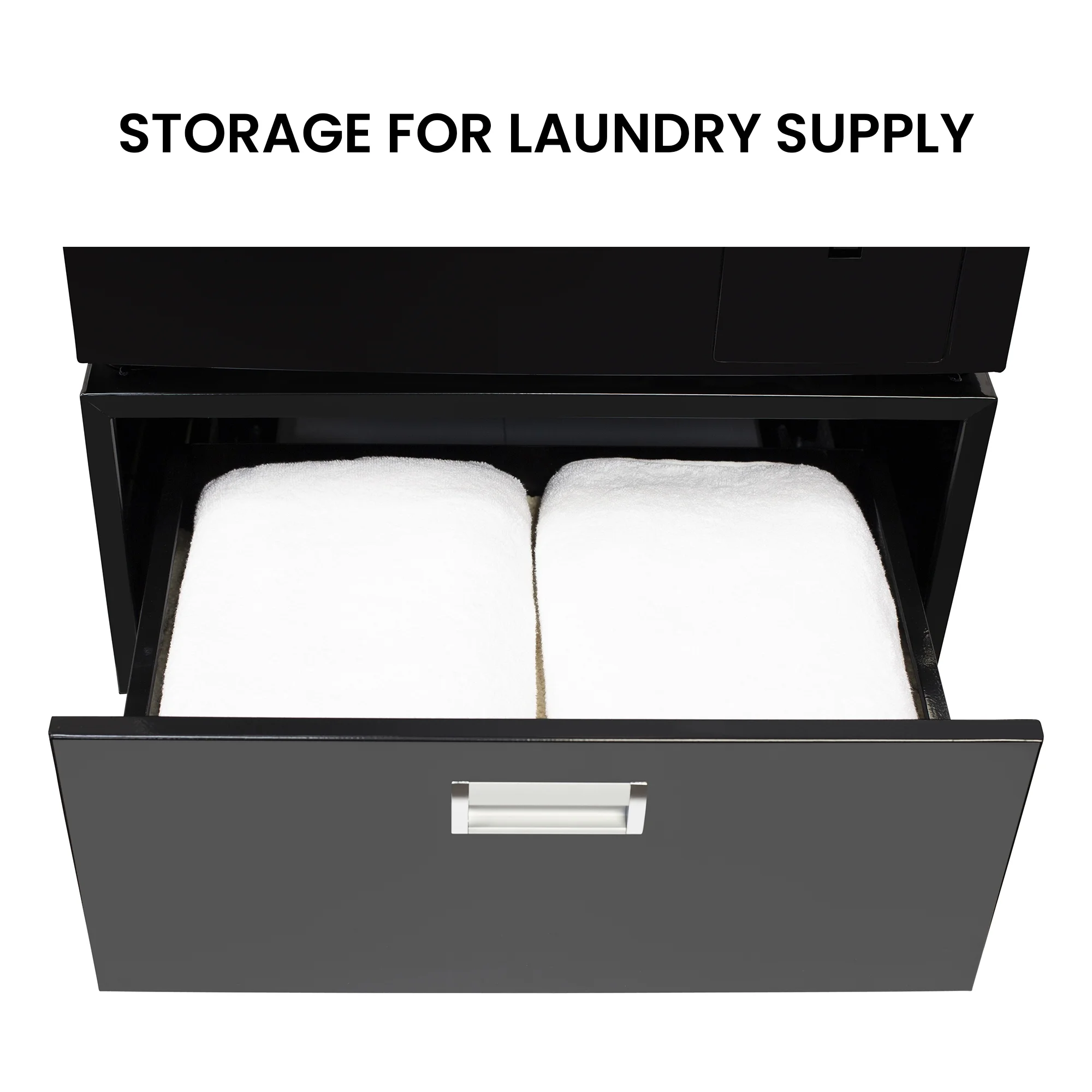 All - in - One Washer Dryer VENTED - DRY FASTER Than Condense 15 lb 110V + Pedestal