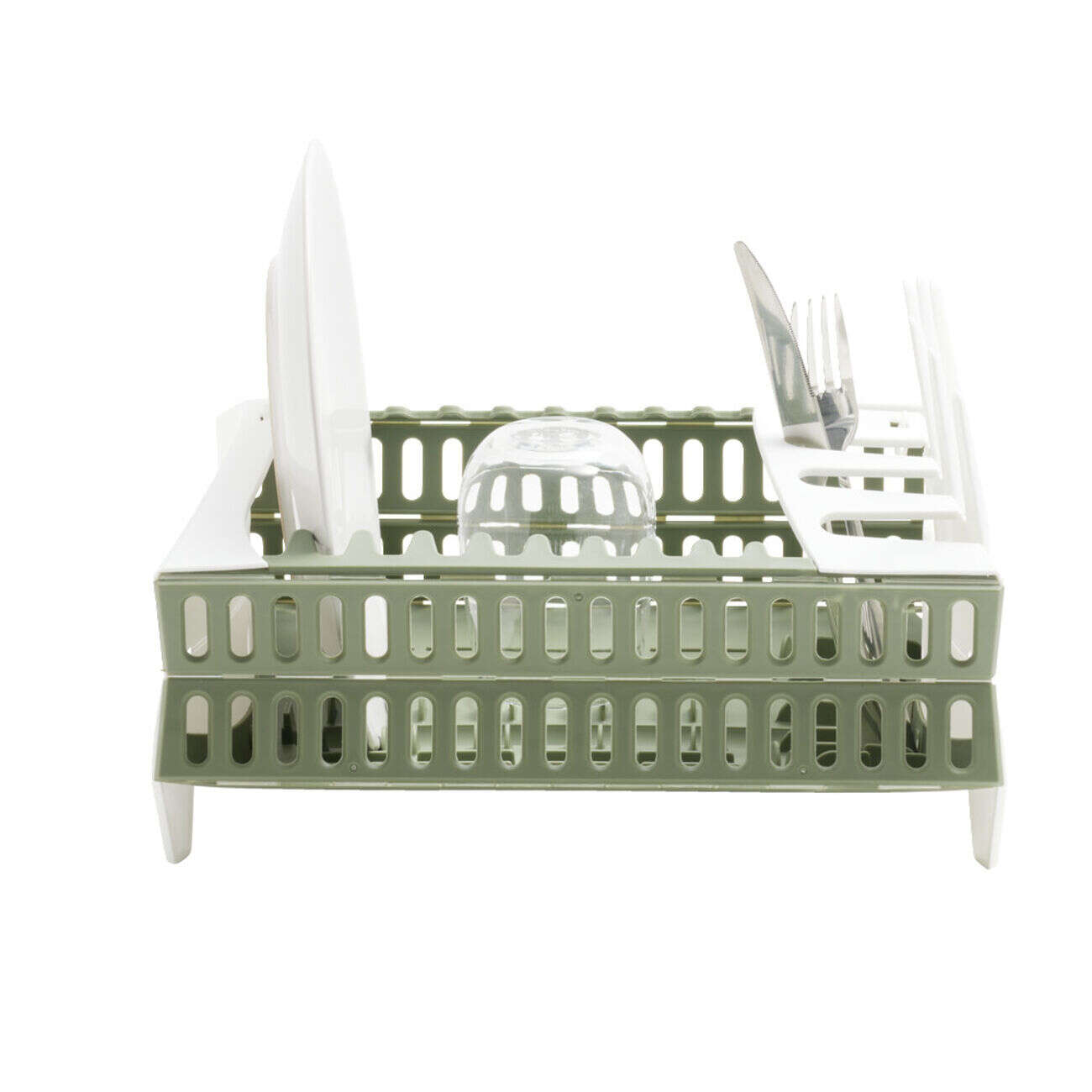 Égouttoir à vaisselle pliant en plastique 34x29,5xH21cm