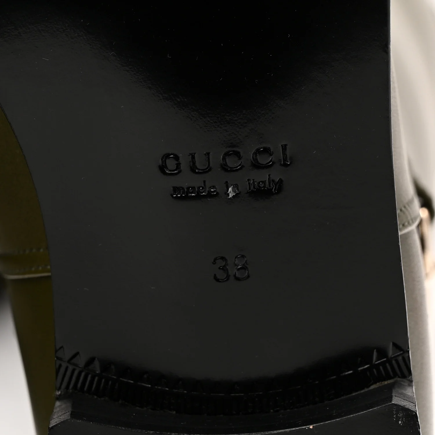 Marot Lux Slim Horsebit Over The Knee 38 Luscious Green