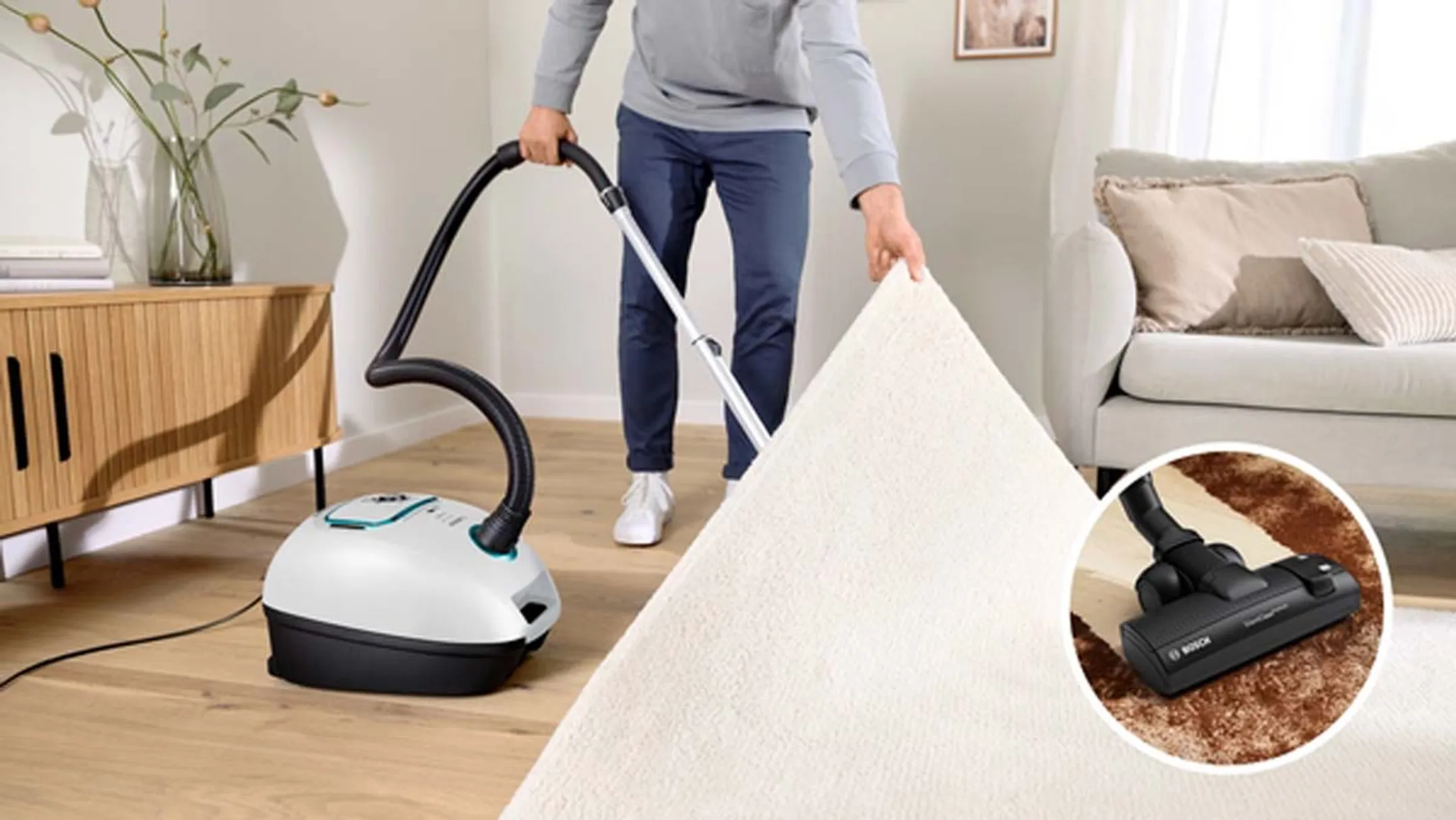 Bosch Stofzuiger met zak ProHygienic BGL41HYG2H