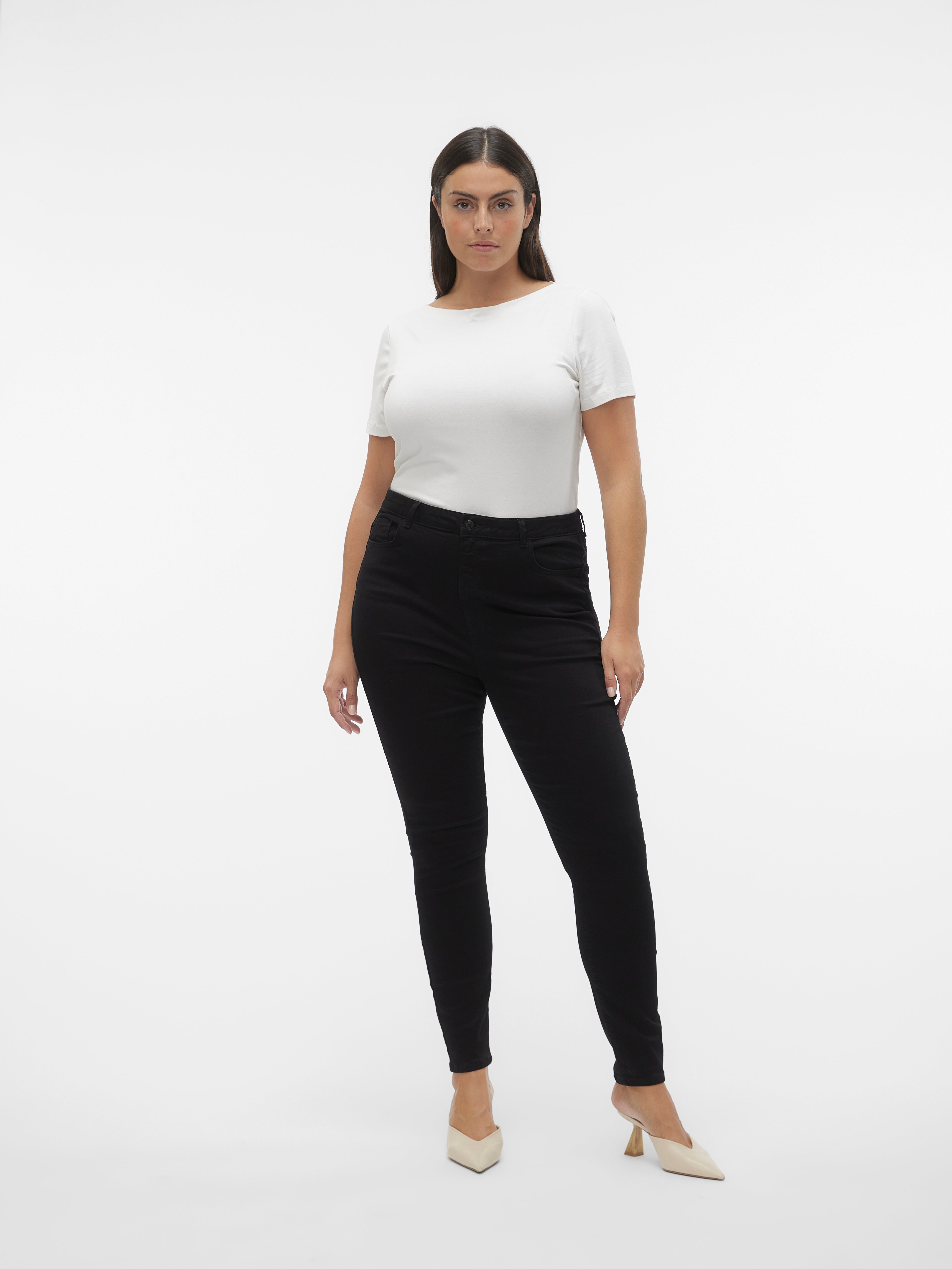 VERO MODA® VMSANDRA Super high rise Skinny Fit Jeans