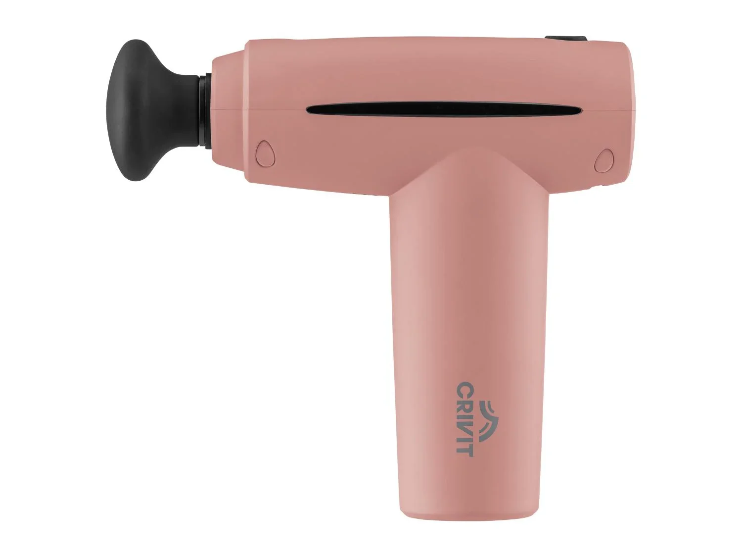 CRIVIT Mini-pistolet de massage CMMG 3.7 A1, 4 ttes, 5 vitesses