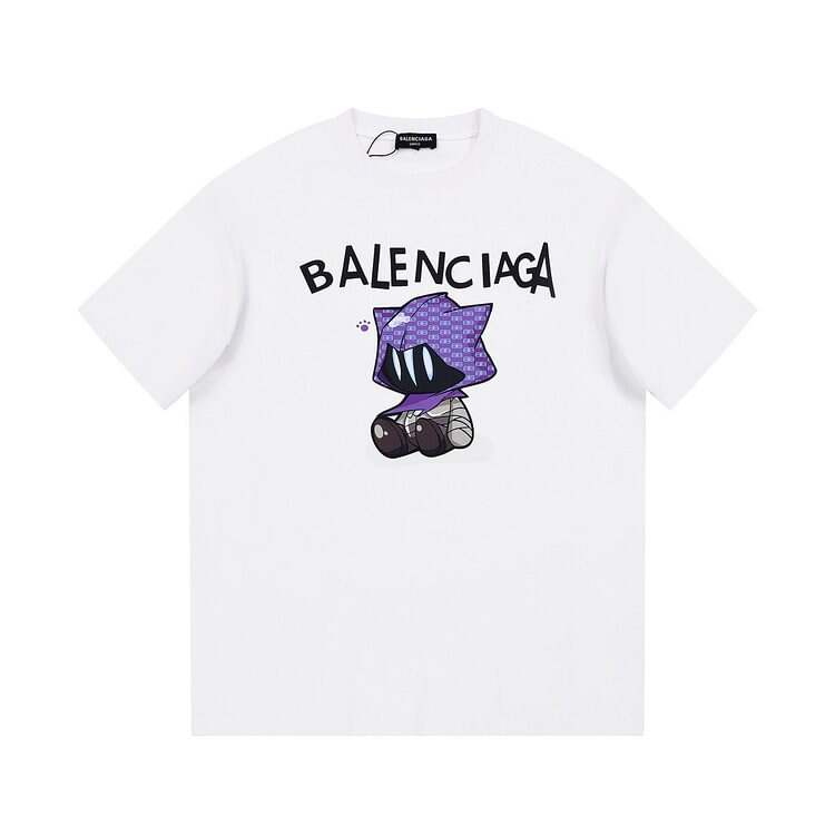 【BALENCIAGA】（バレンシアガ ）半袖 男女兼用Tシャツ