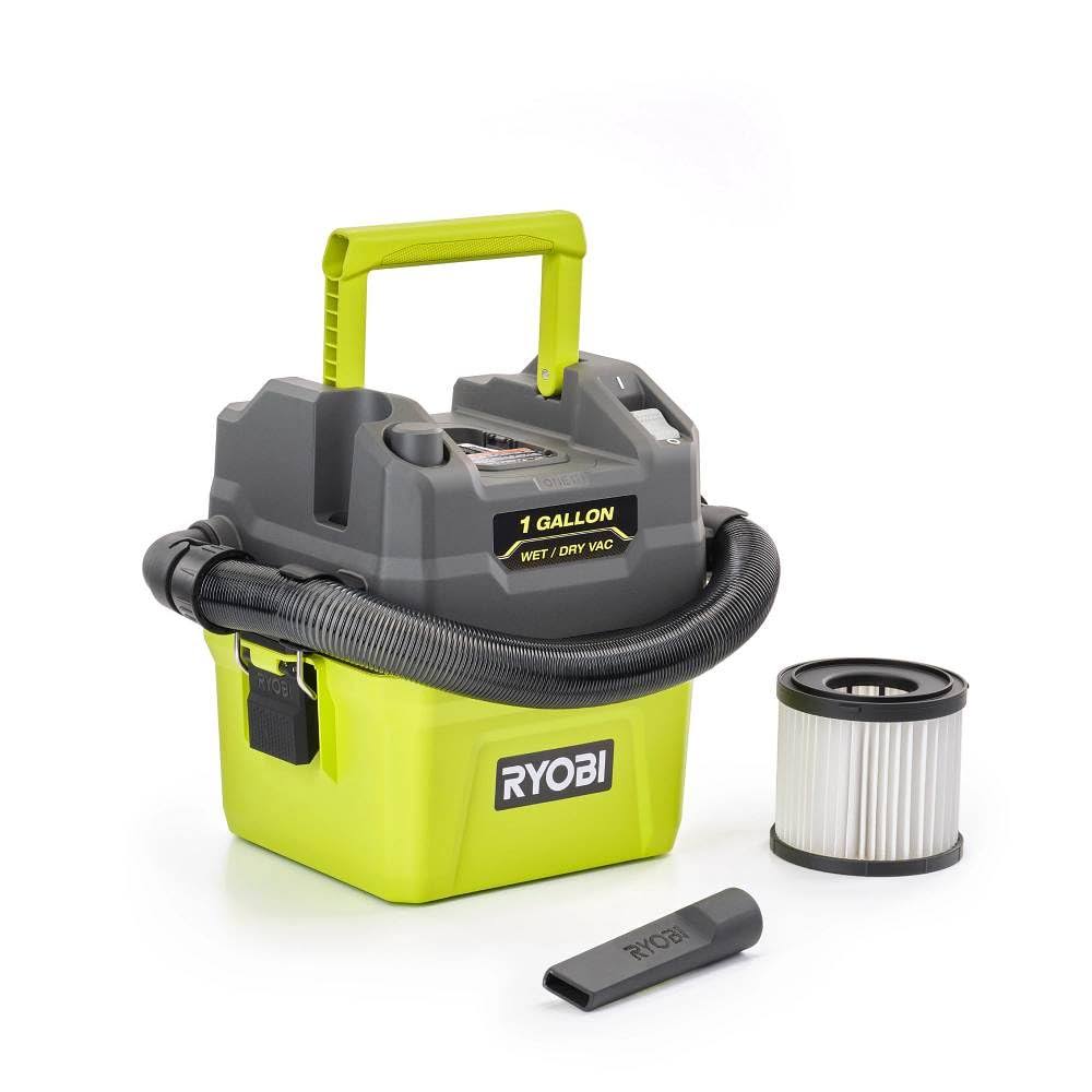 Ryobi 18V ONE+ 1 Gallon Wet/Dry Vacuum Auto Home